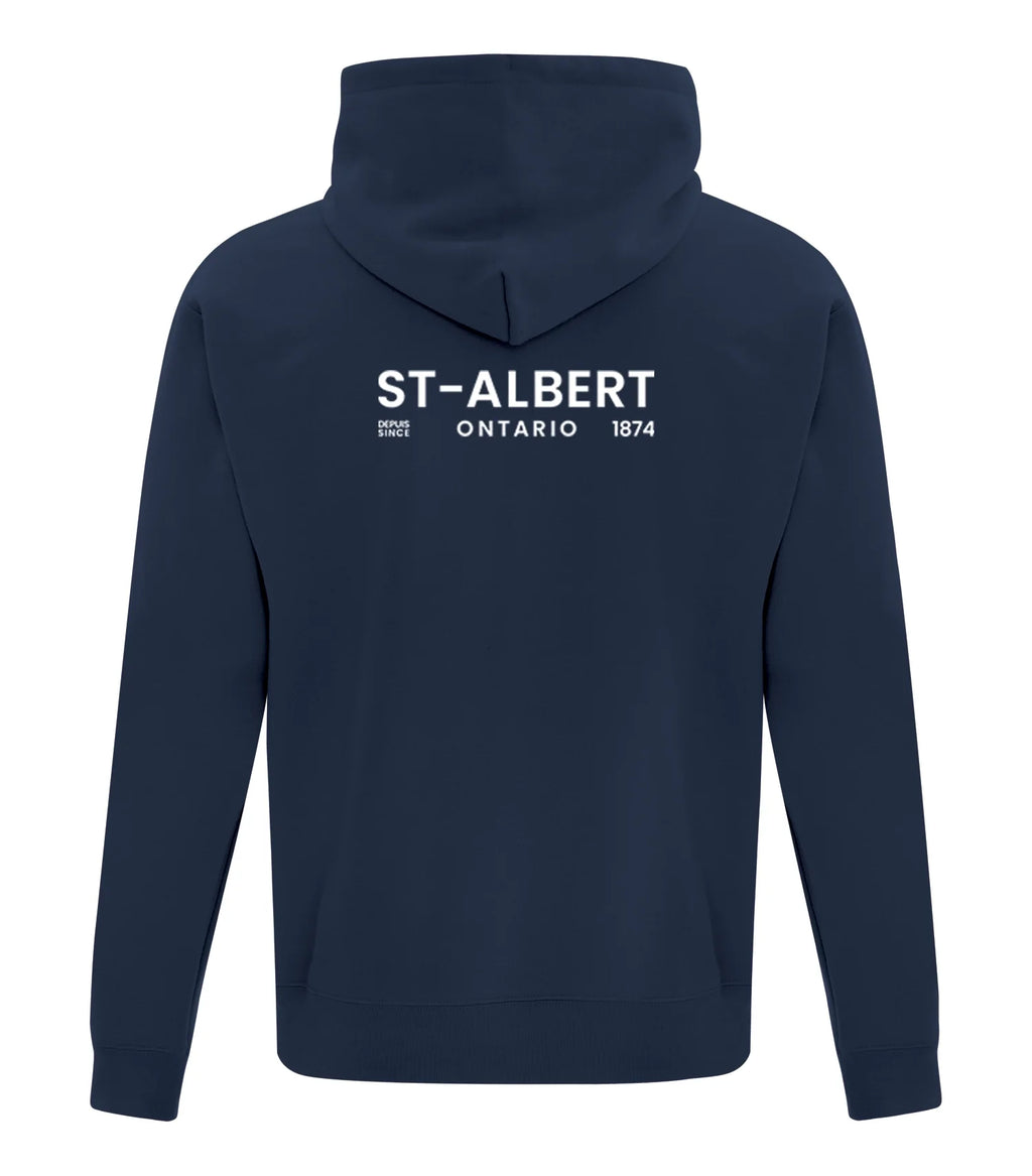 FLEECE HOODED YOUTH SWEATSHIRT