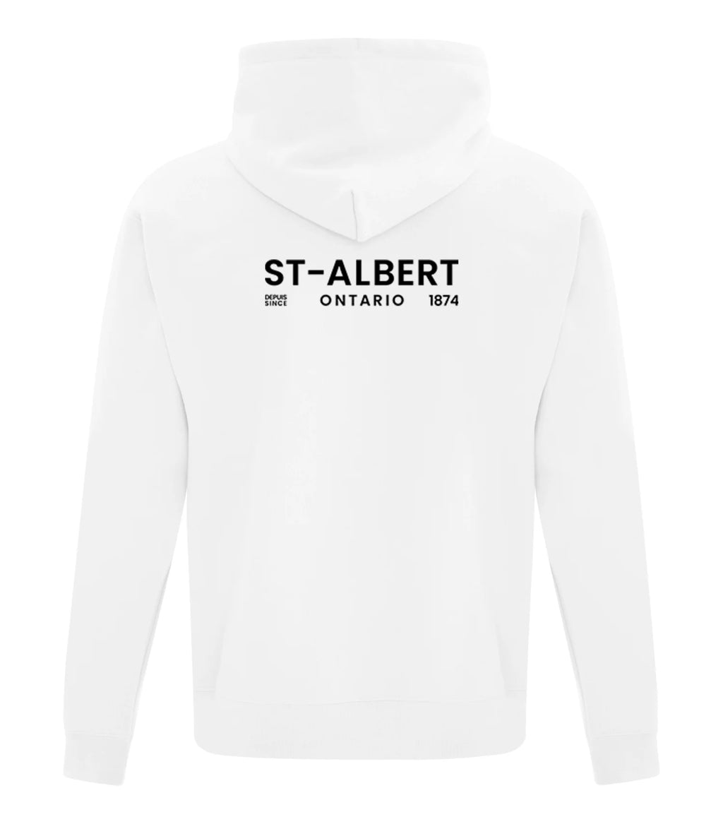 FLEECE HOODED YOUTH SWEATSHIRT