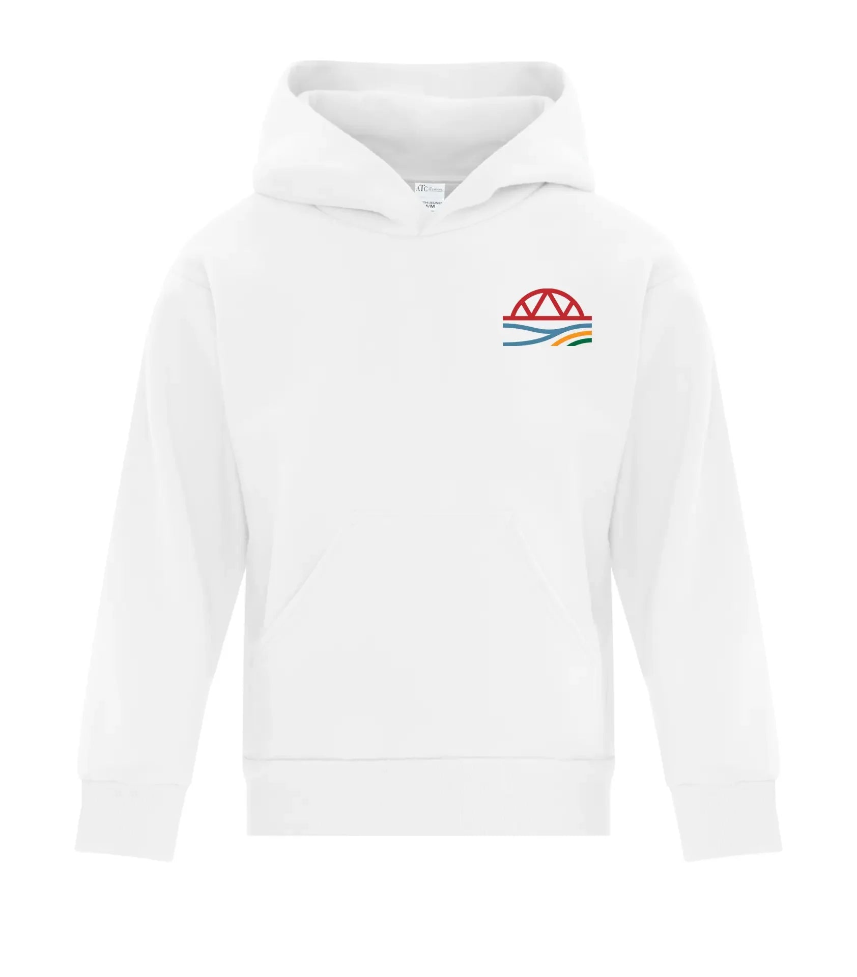 FLEECE HOODED YOUTH SWEATSHIRT