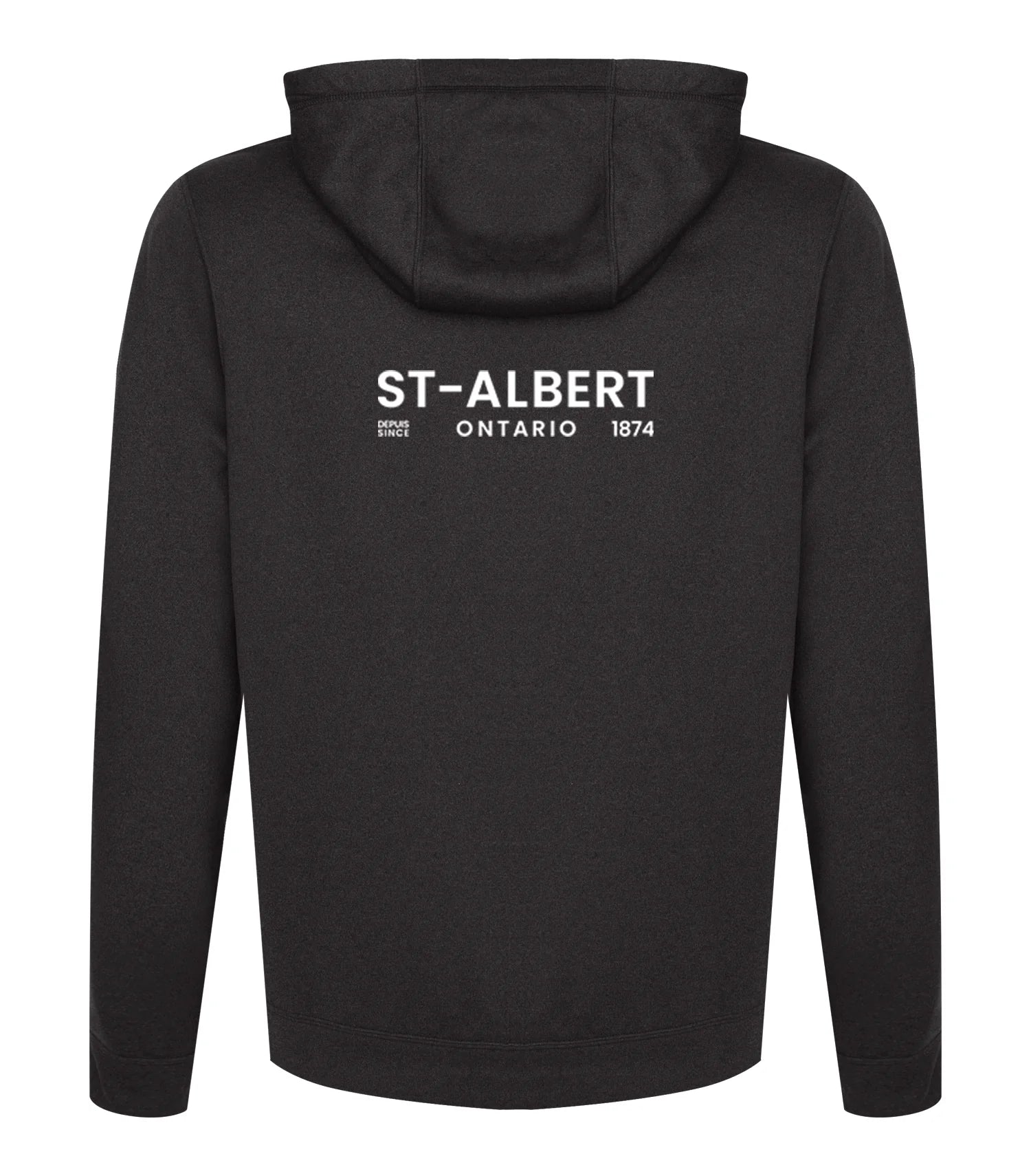ADULT POLYFLEECE HOODED SWEATSHIRT