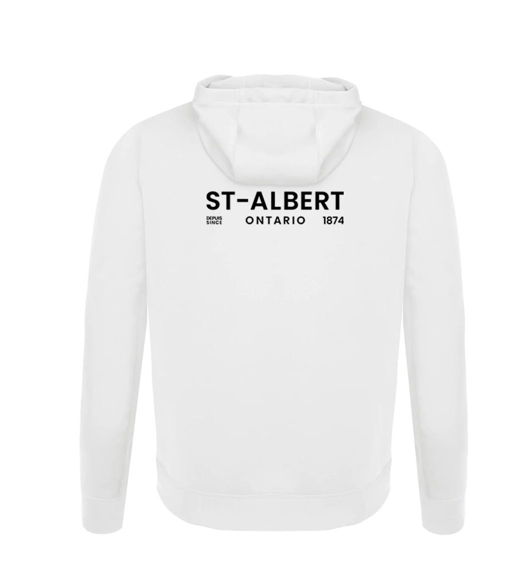 ADULT POLYFLEECE HOODED SWEATSHIRT