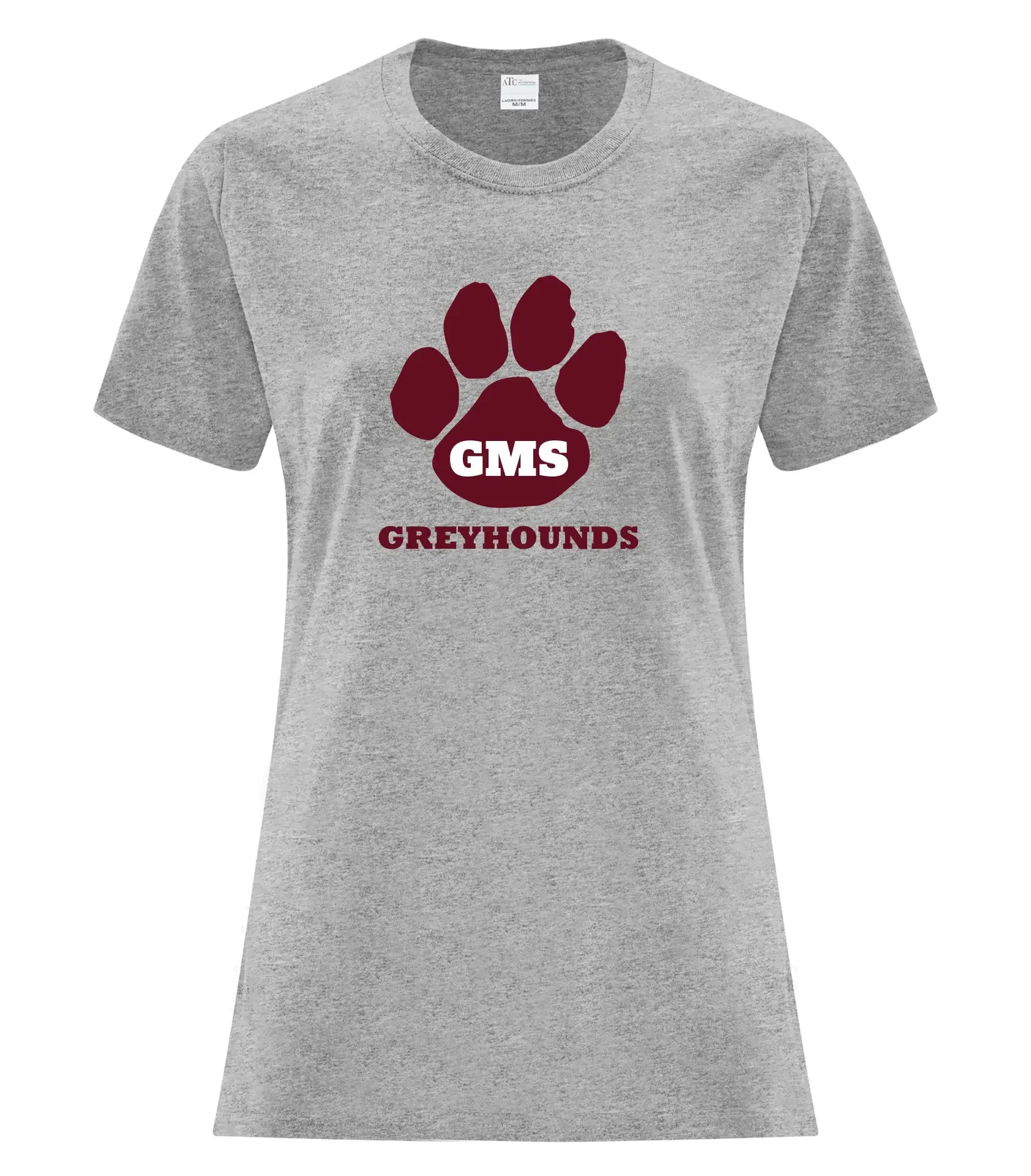 LADIES' Adult Cotton Tee - FULL FRONT