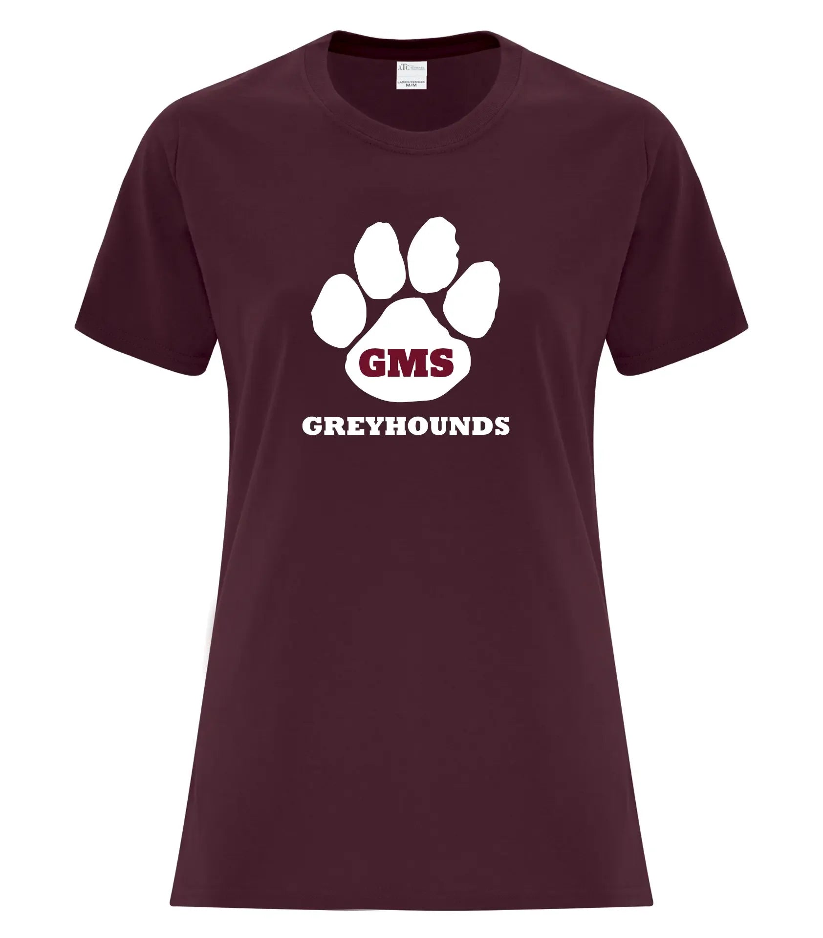 LADIES' Adult Cotton Tee - FULL FRONT