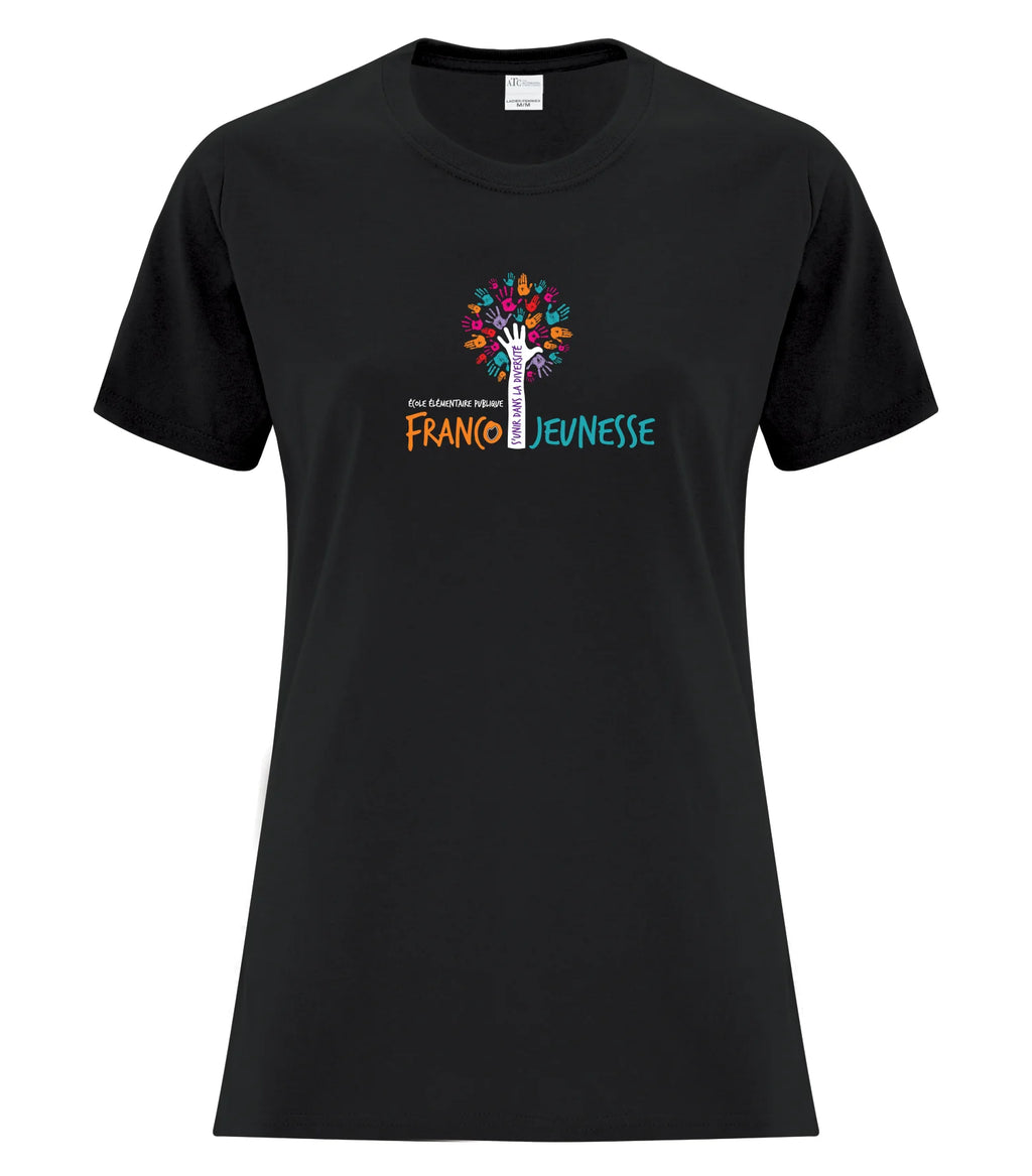 Cotton Adult Ladies Tee