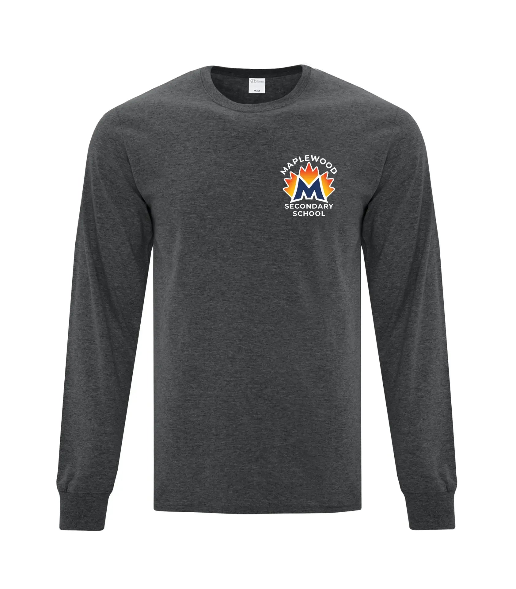 Adult Cotton long sleeve tee