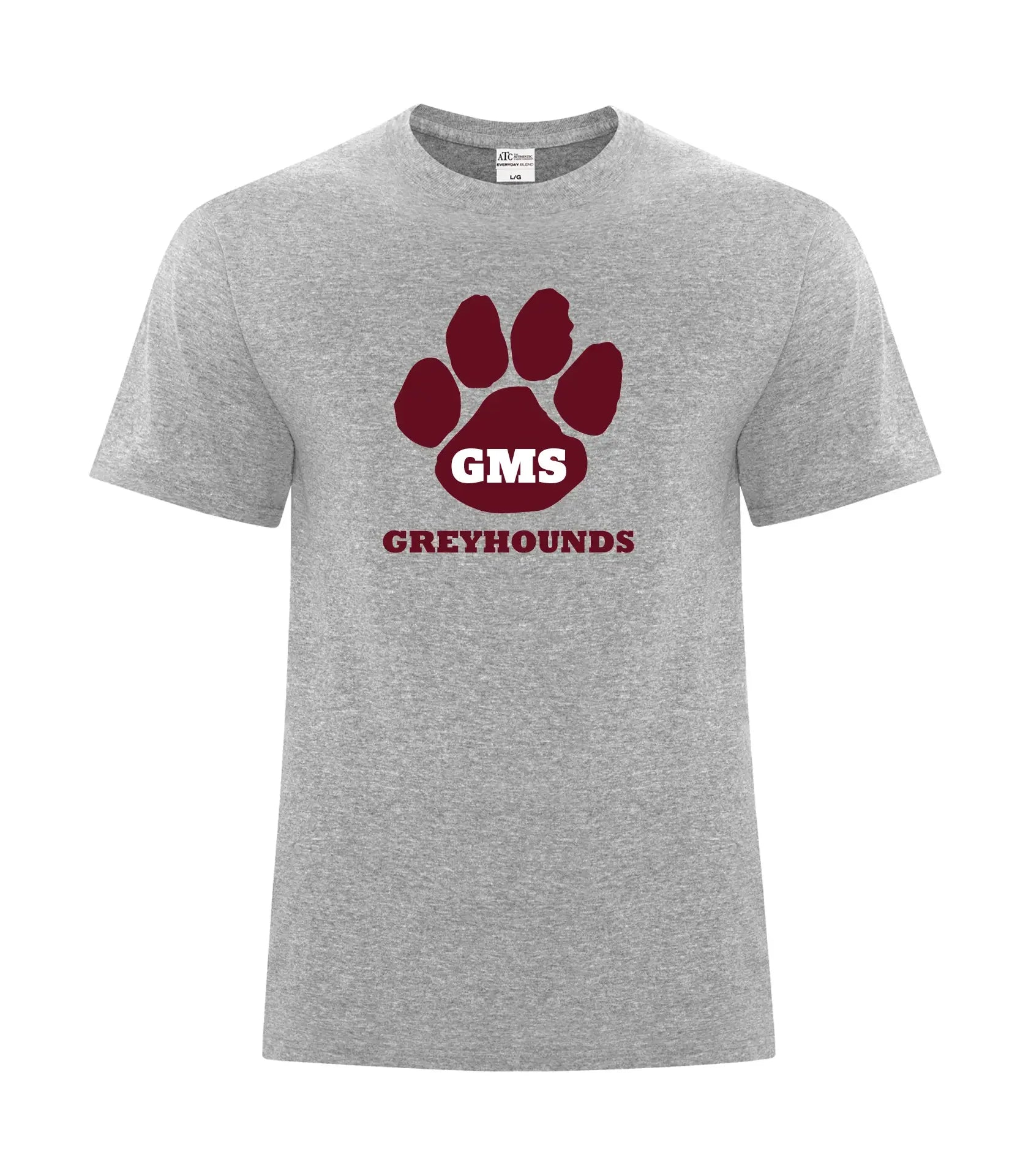 YOUTH COTTON BLEND TEE - FULL FRONT