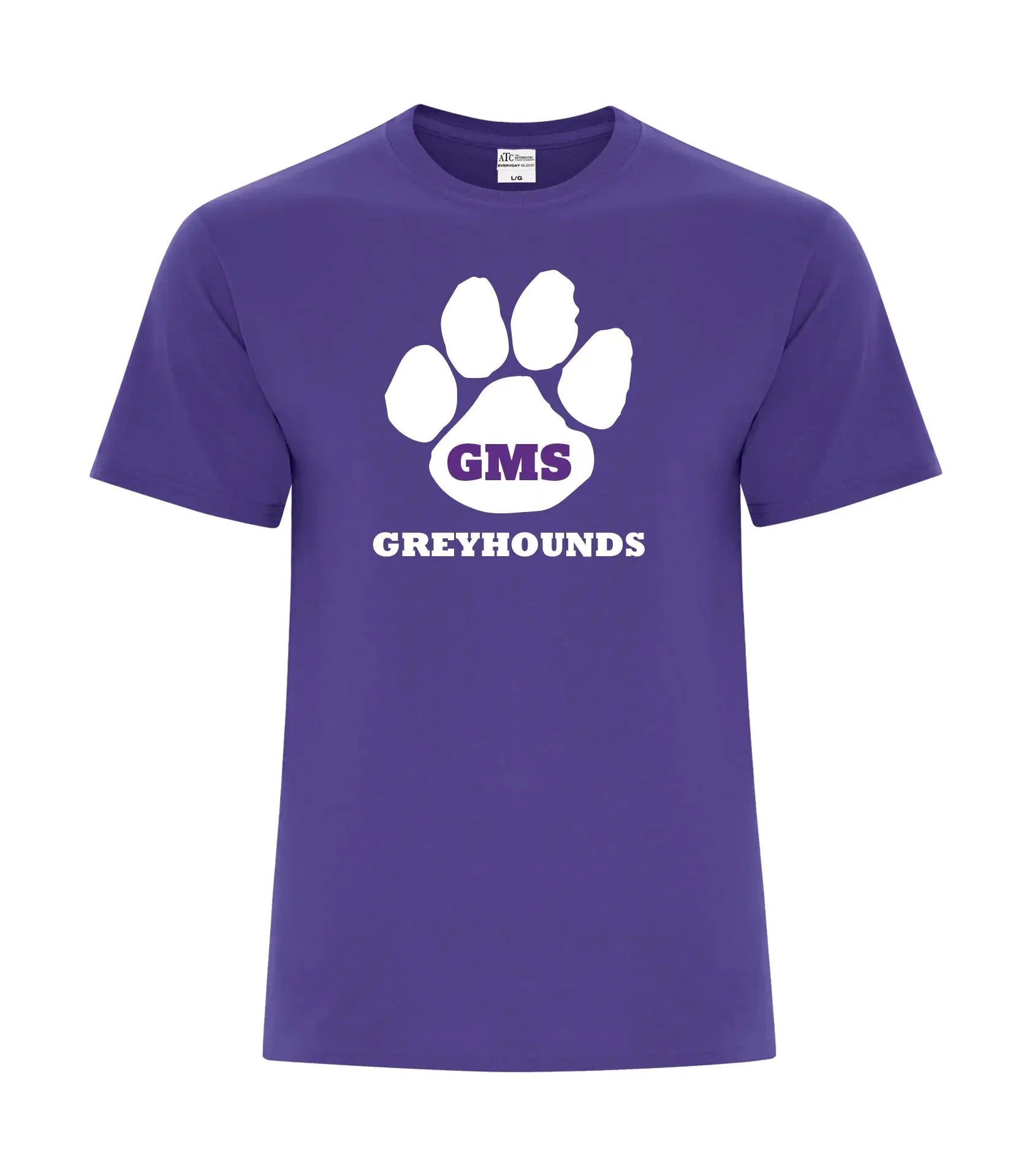 Adult COTTON BLEND TEE - FULL FRONT