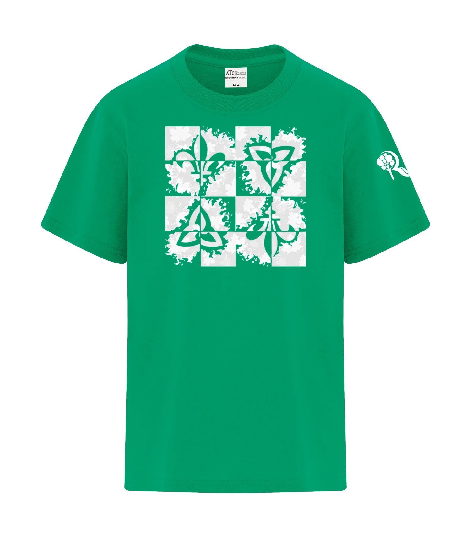 COTTON BLEND YOUTH TEE - JOURNÉE FRANCO