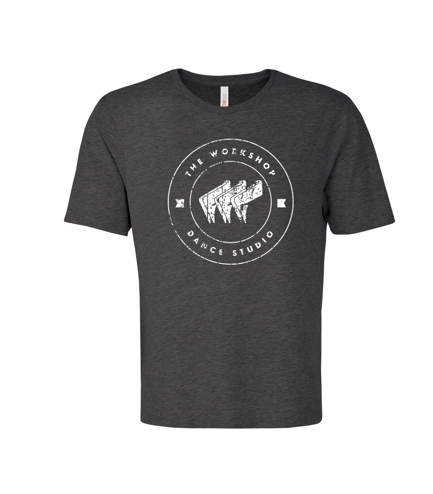 Adult Combed and Ring Spun Tee - Distressed