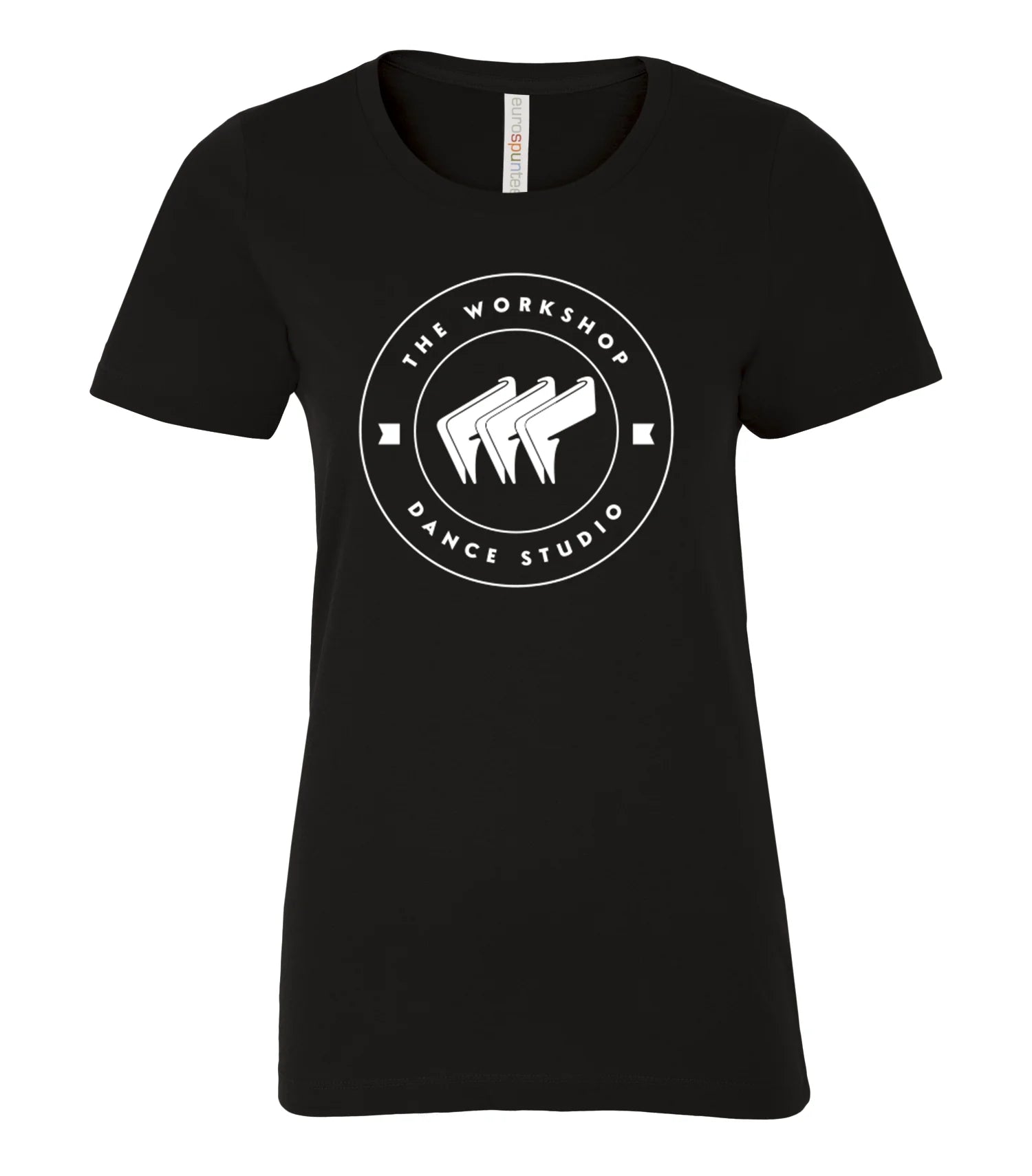 Combed and Ring Spun Ladies' Tee - Full Front