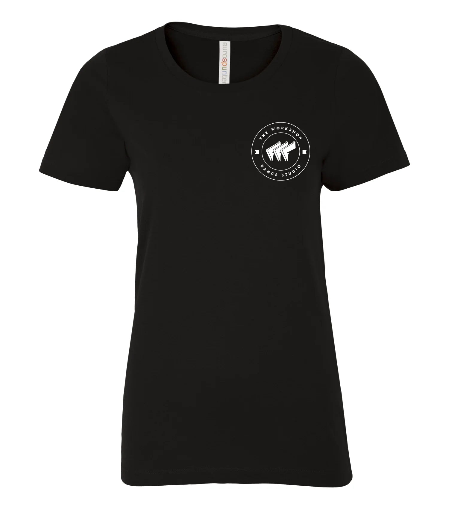 Combed and Ring Spun Ladies' Tee - Left Chest