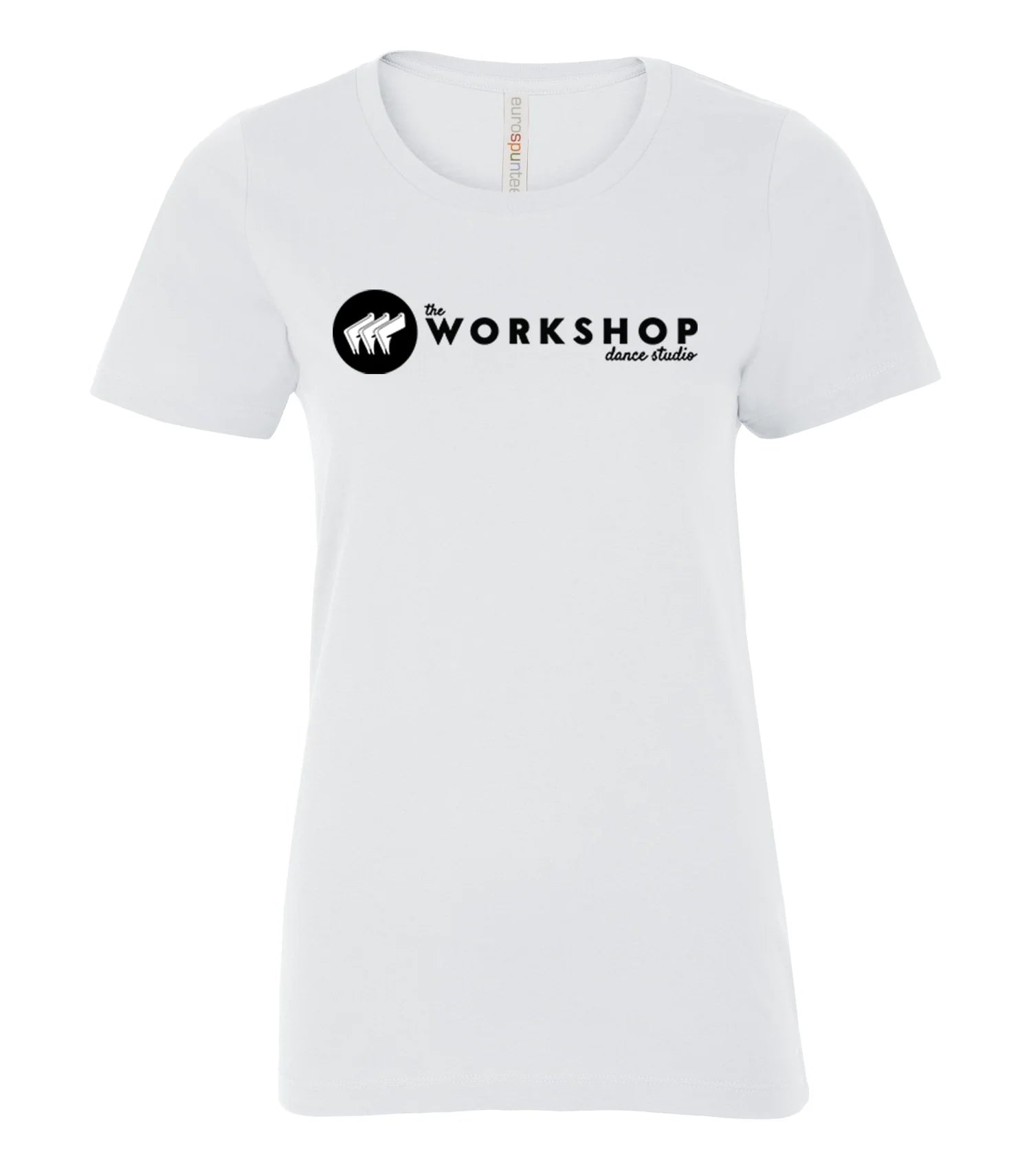 Combed and Ring Spun Ladies' Tee - Across Chest