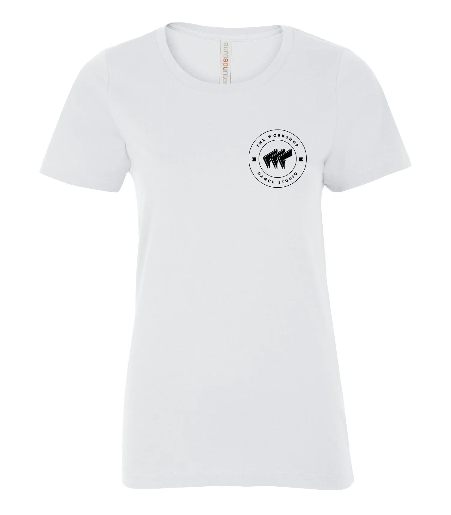 Combed and Ring Spun Ladies' Tee - Left Chest