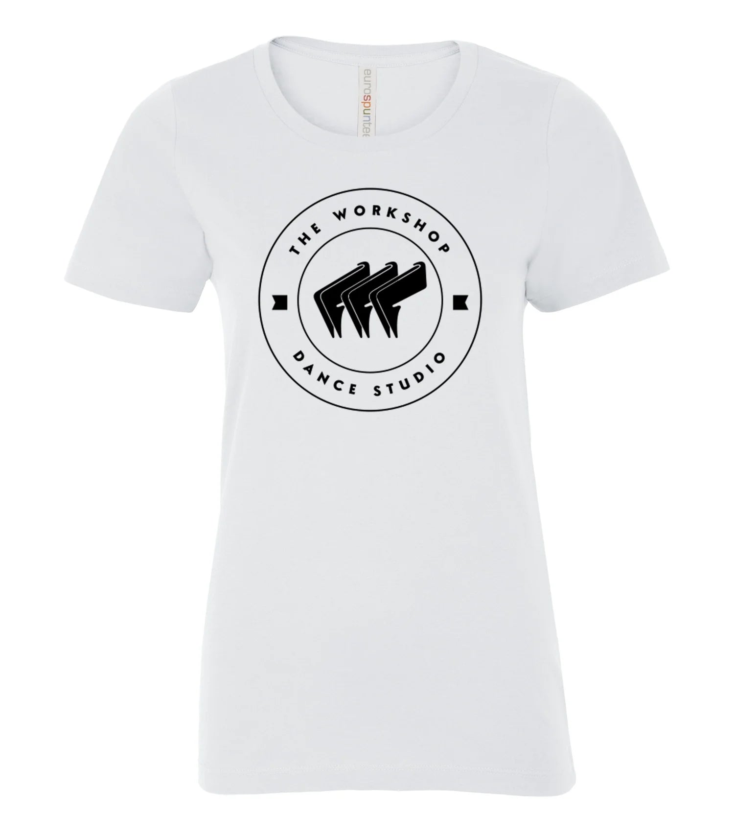 Combed and Ring Spun Ladies' Tee - Full Front