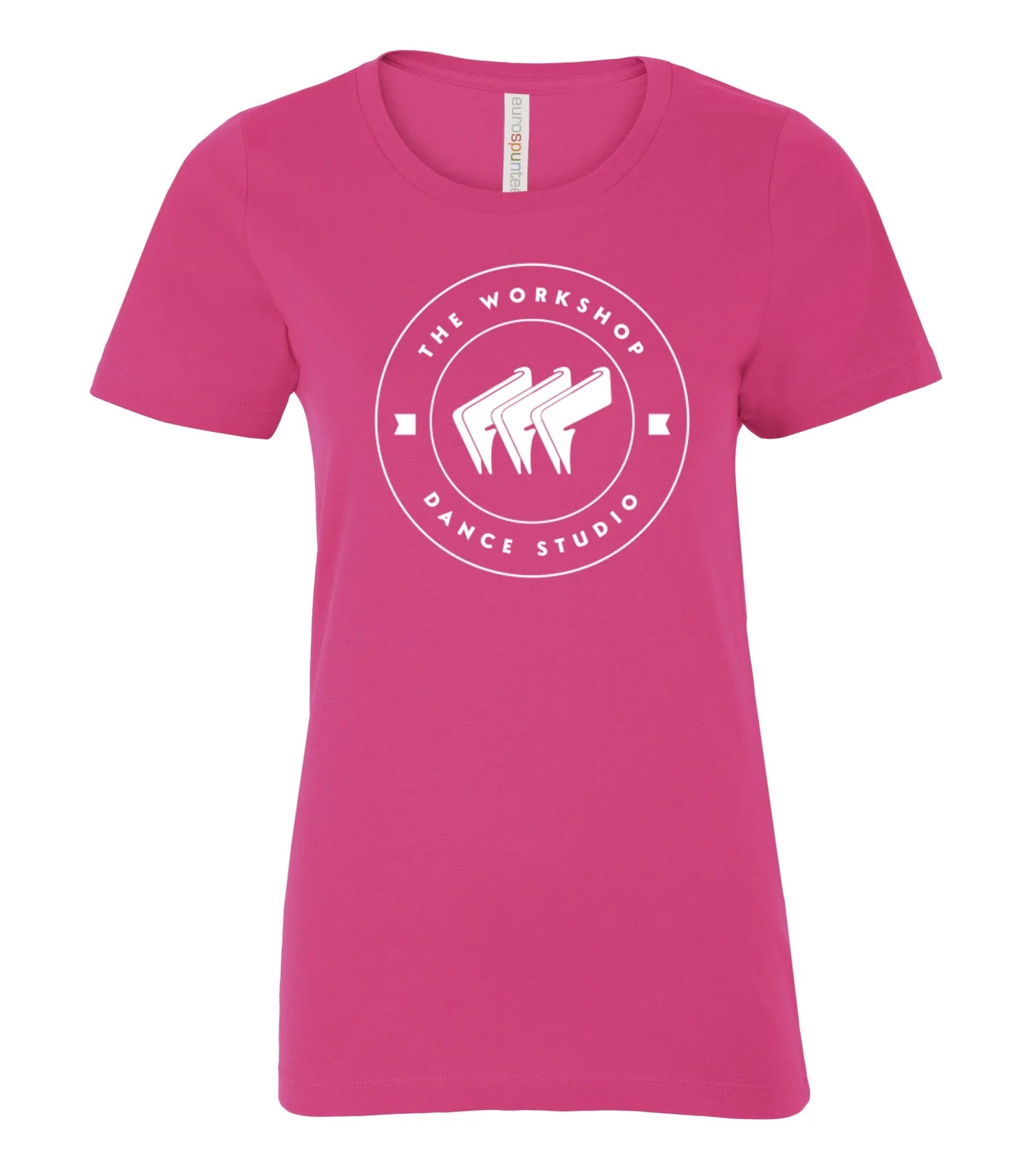 Combed and Ring Spun Ladies' Tee - Full Front