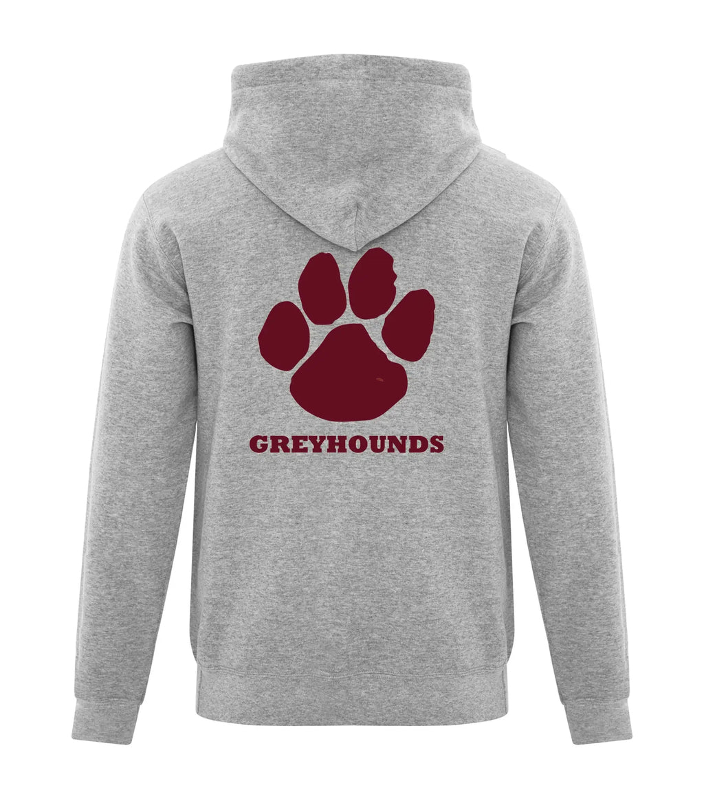 Adult FLEECE HOODED SWEATSHIRT - GMS SPLIT