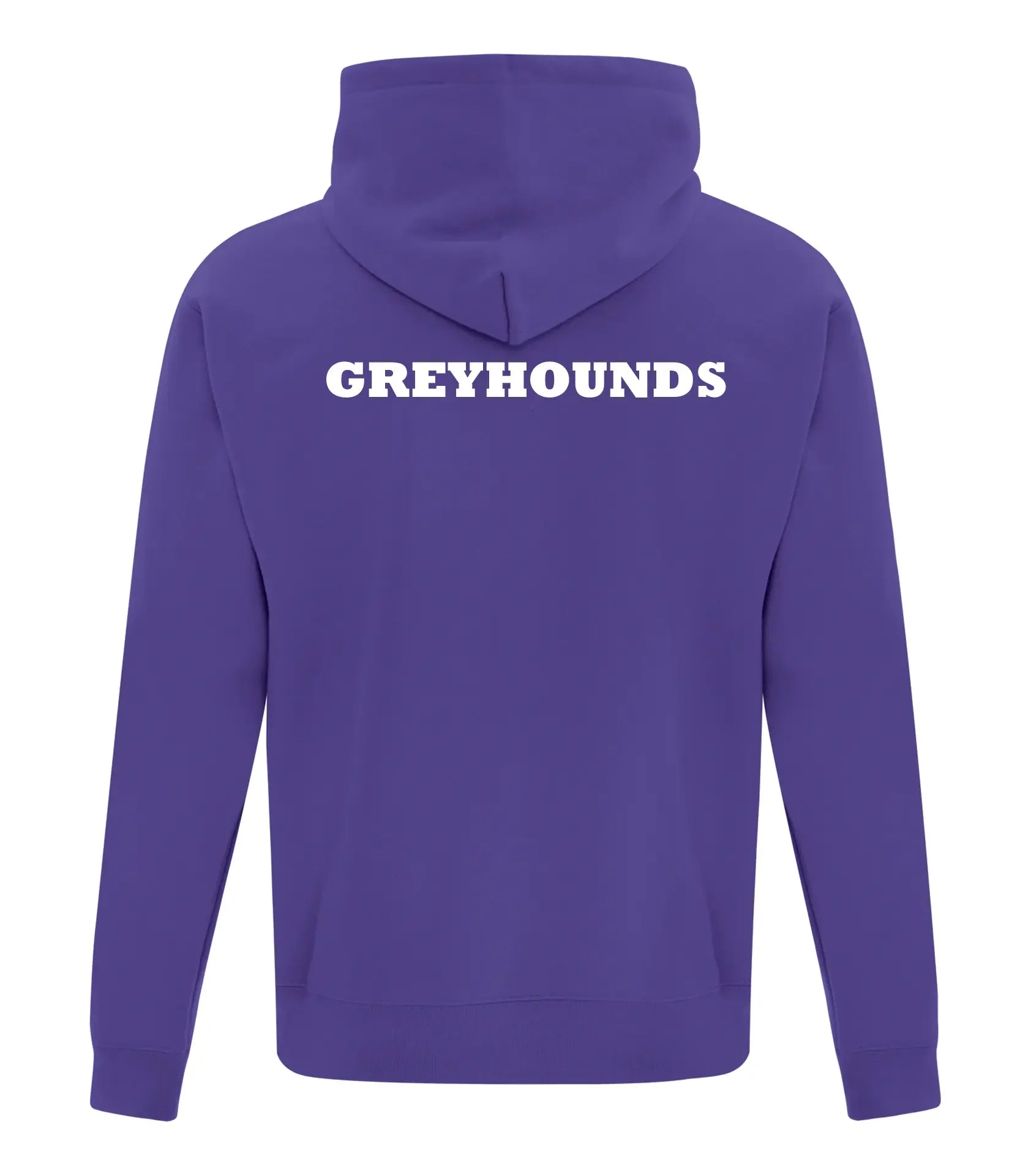 Adult FLEECE FULL ZIP HOODED SWEATSHIRT - PAW SPLIT