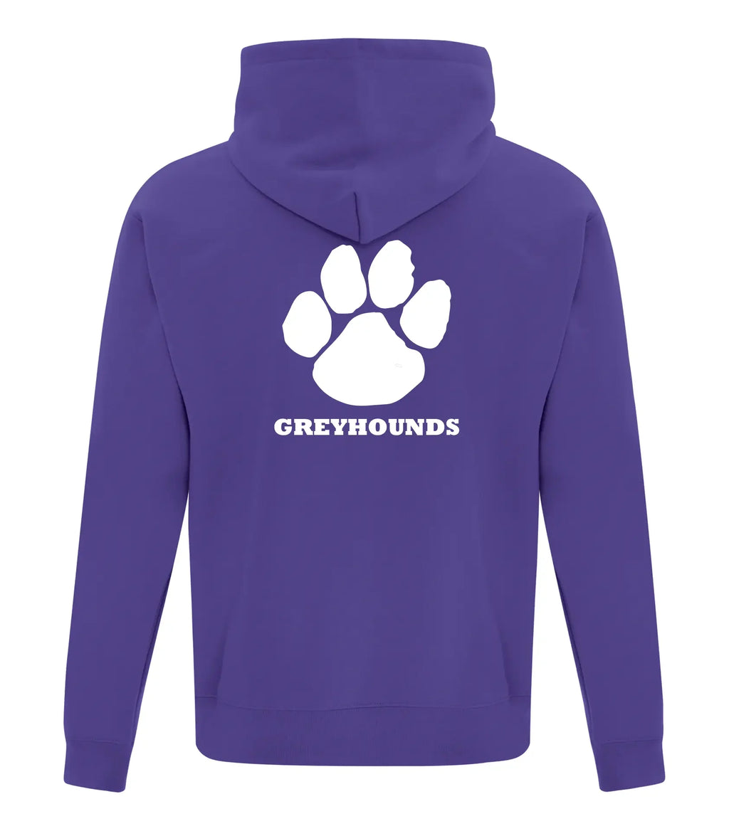 Adult FLEECE HOODED SWEATSHIRT - GMS SPLIT