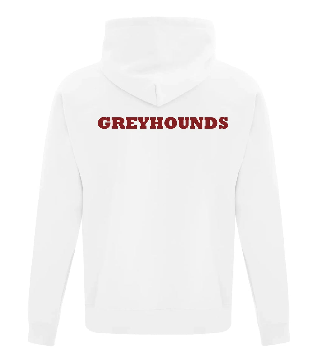 Adult FLEECE HOODED SWEATSHIRT - PAW SPLIT