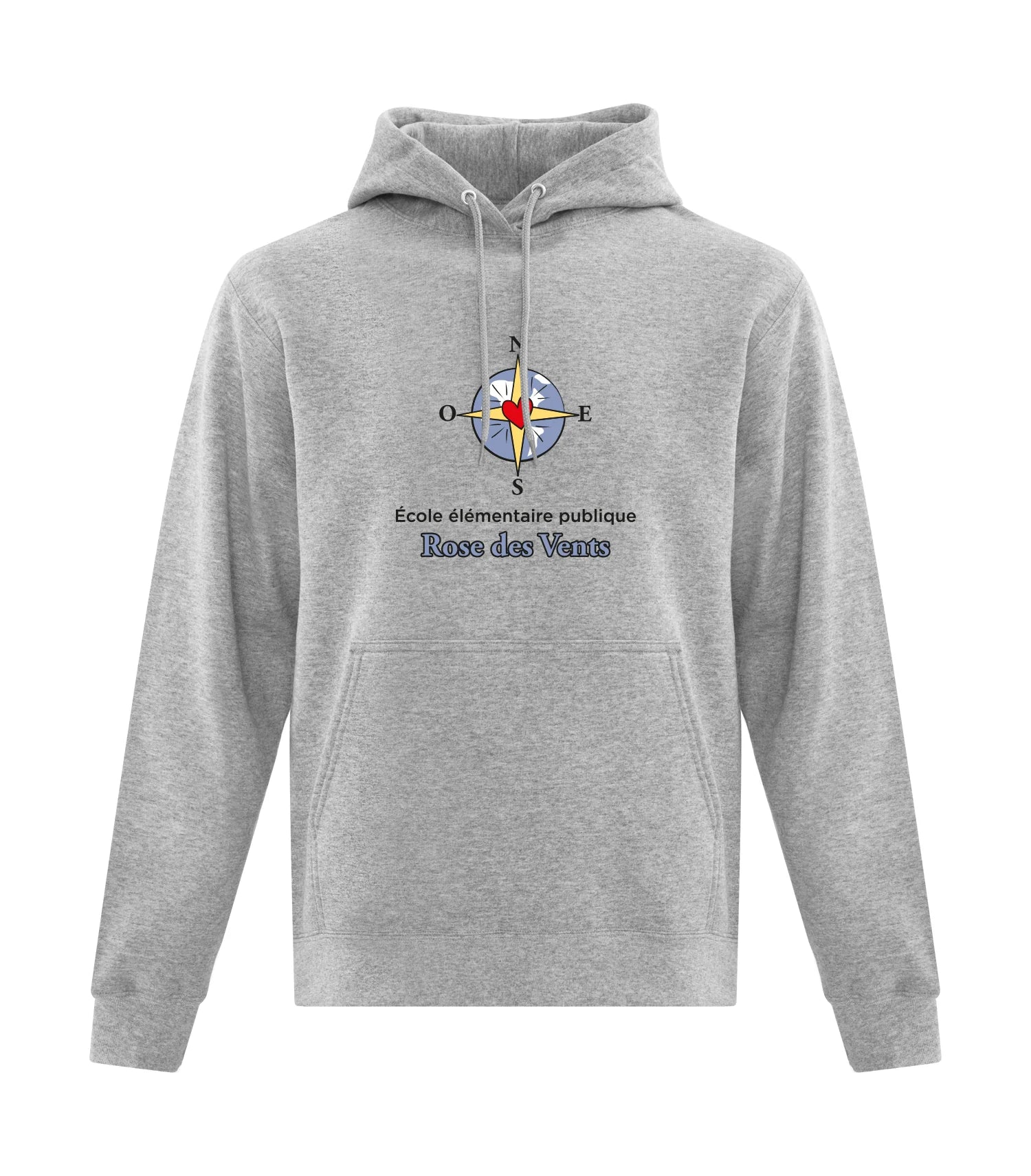 Adult 50/50 Fleece Hooded Sweatshirt