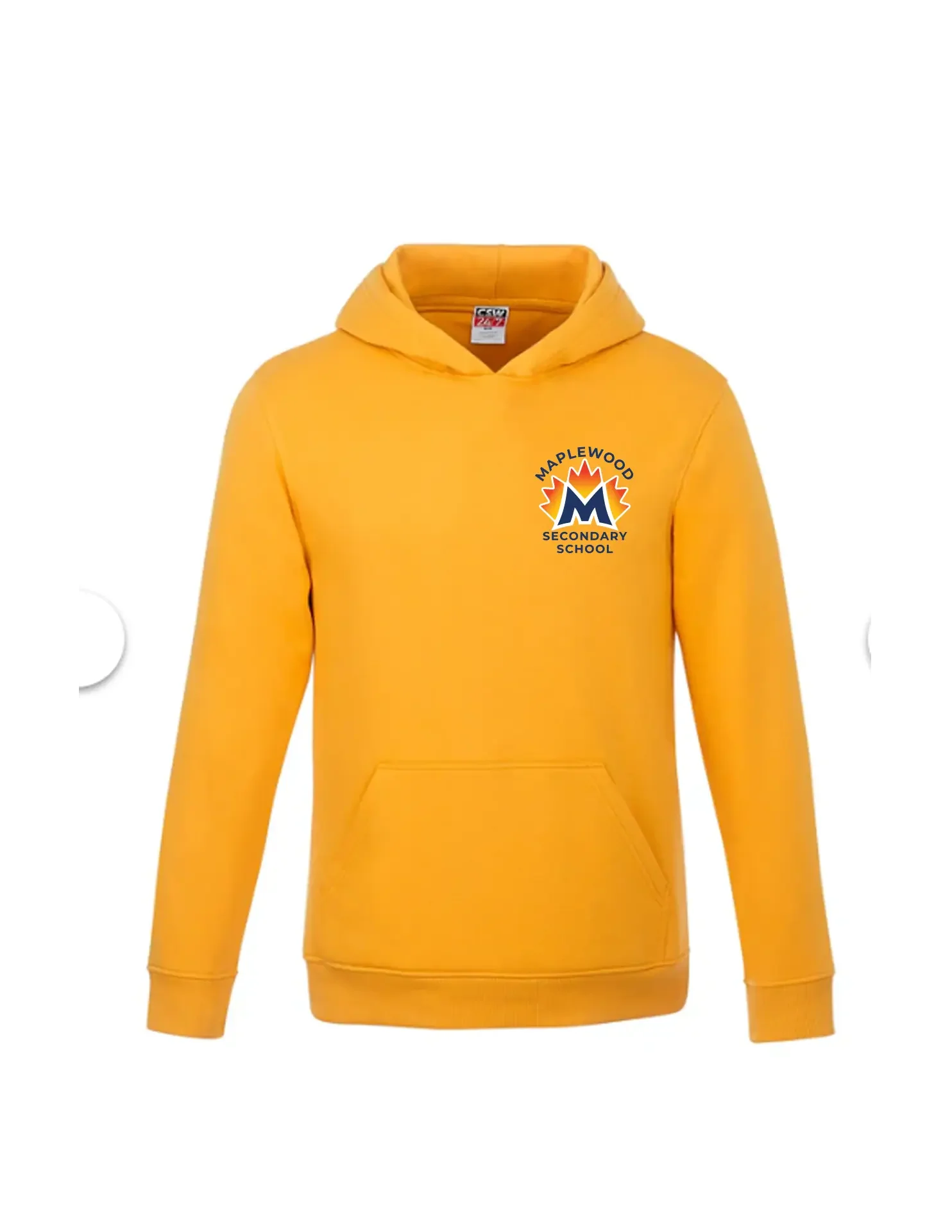 Youth Fleece Hooded Sweatshirt