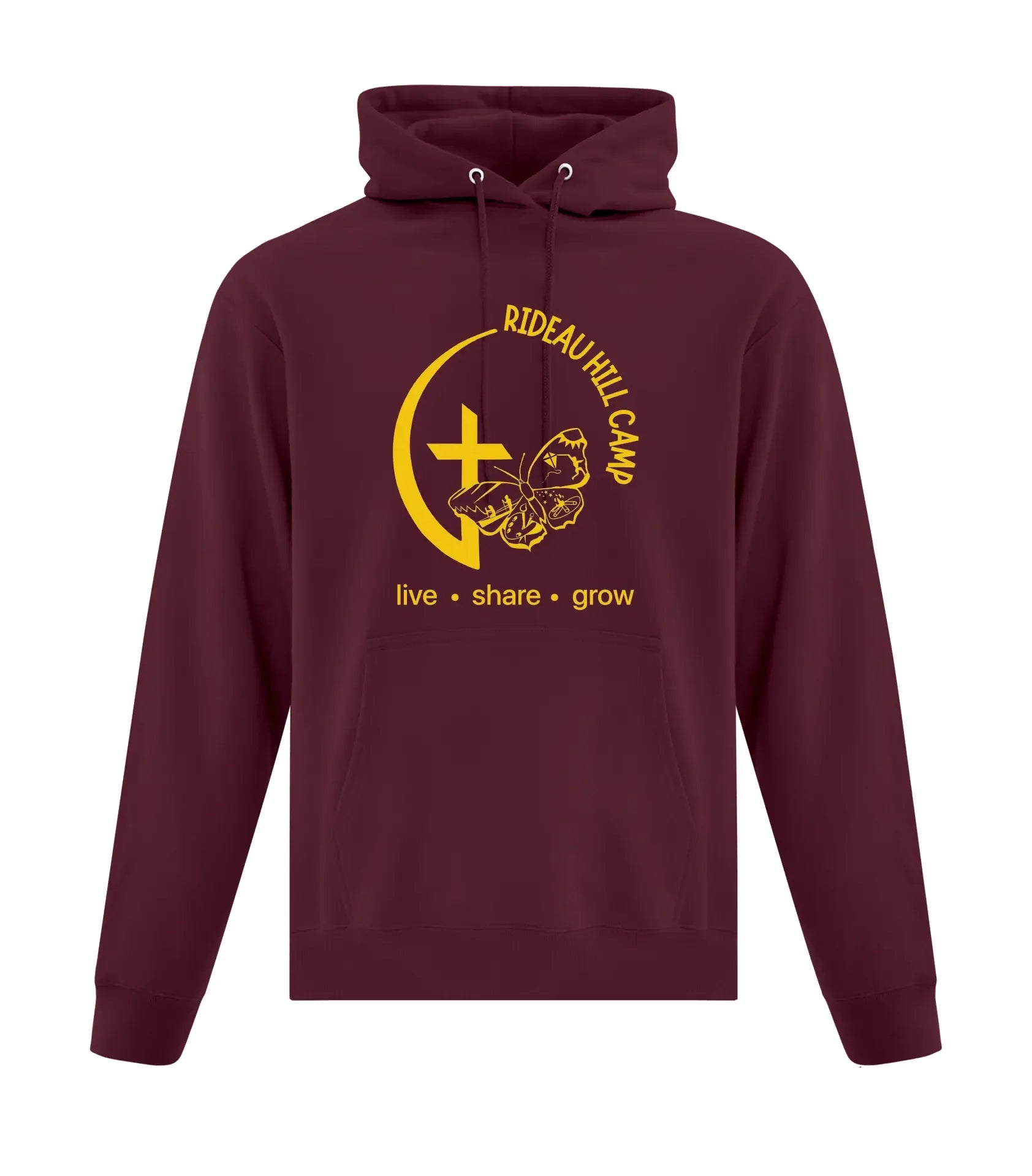 Adult Fleece Hooded Sweatshirt - Rideau Hill Camp