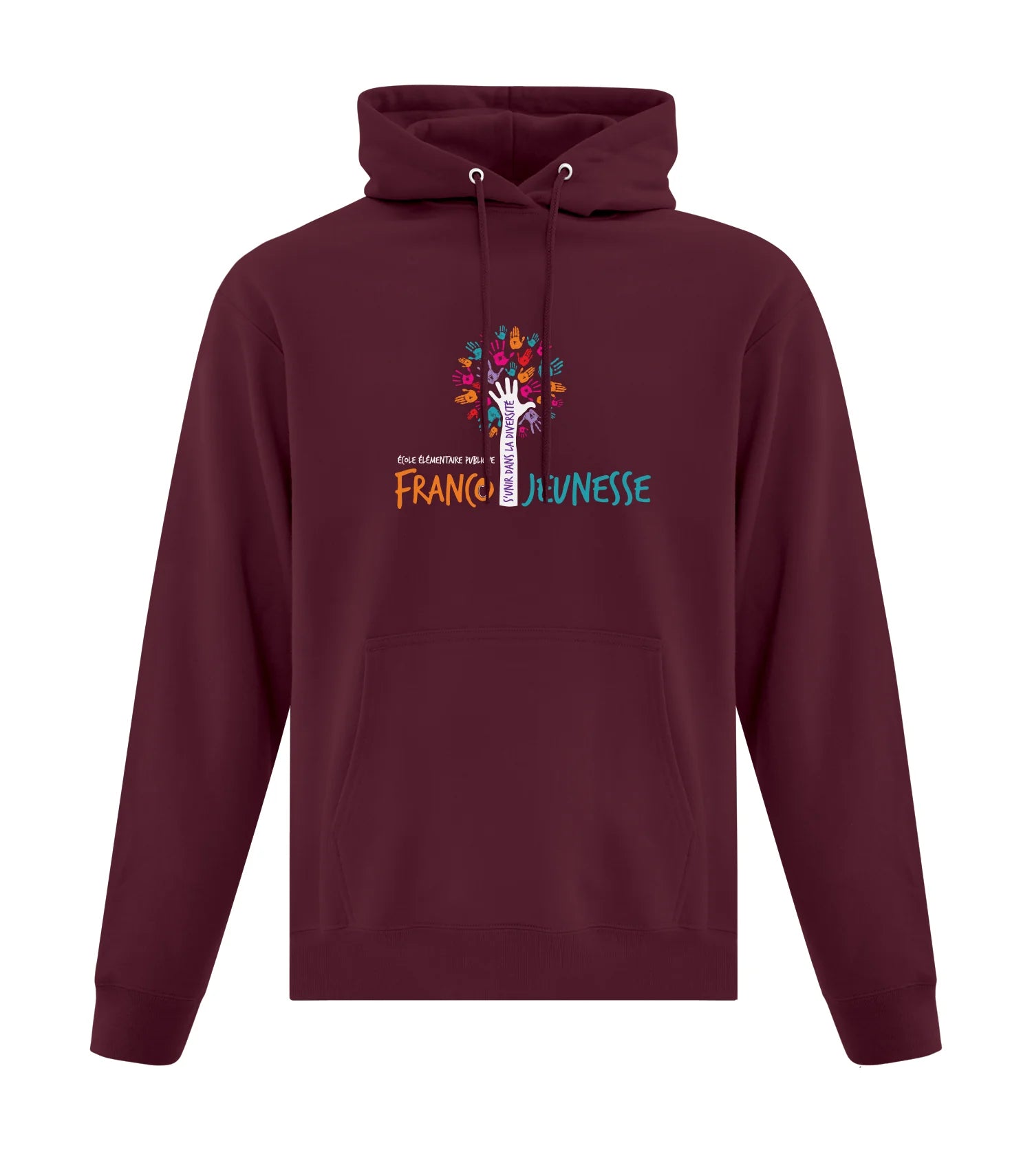 ADULT FLEECE HOODED SWEATSHIRT