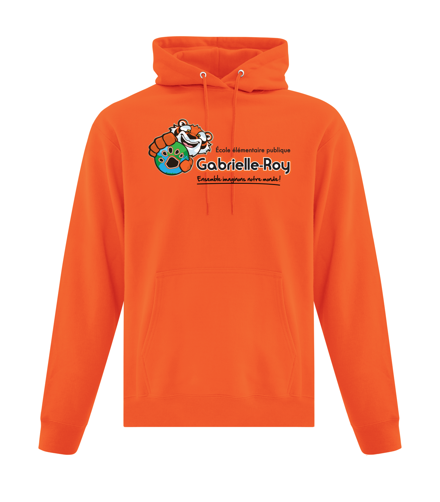 ADULT FLEECE HOODED SWEATSHIRT