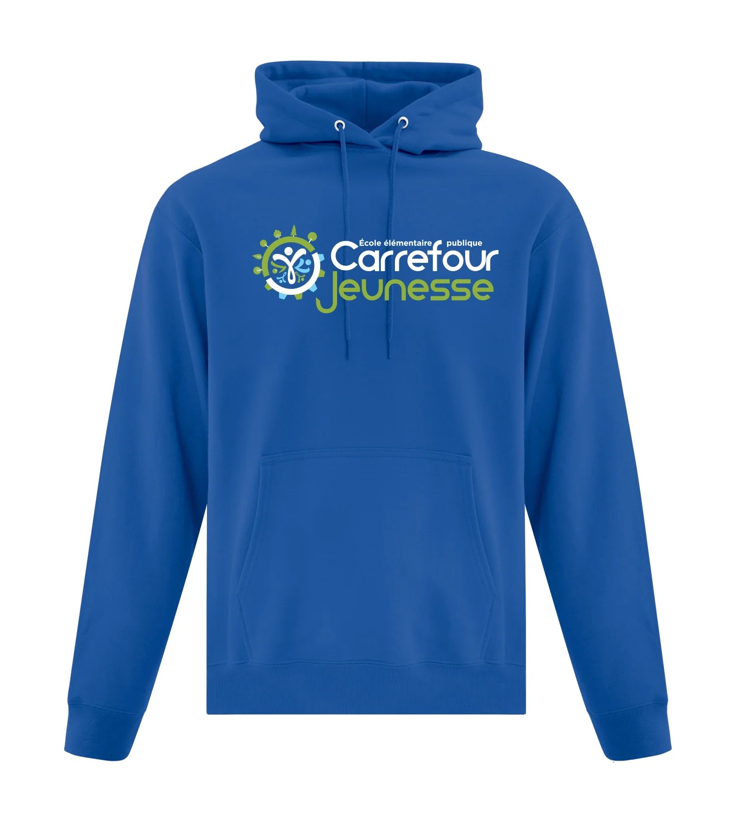 Adult 50/50 Fleece Hooded Sweatshirt