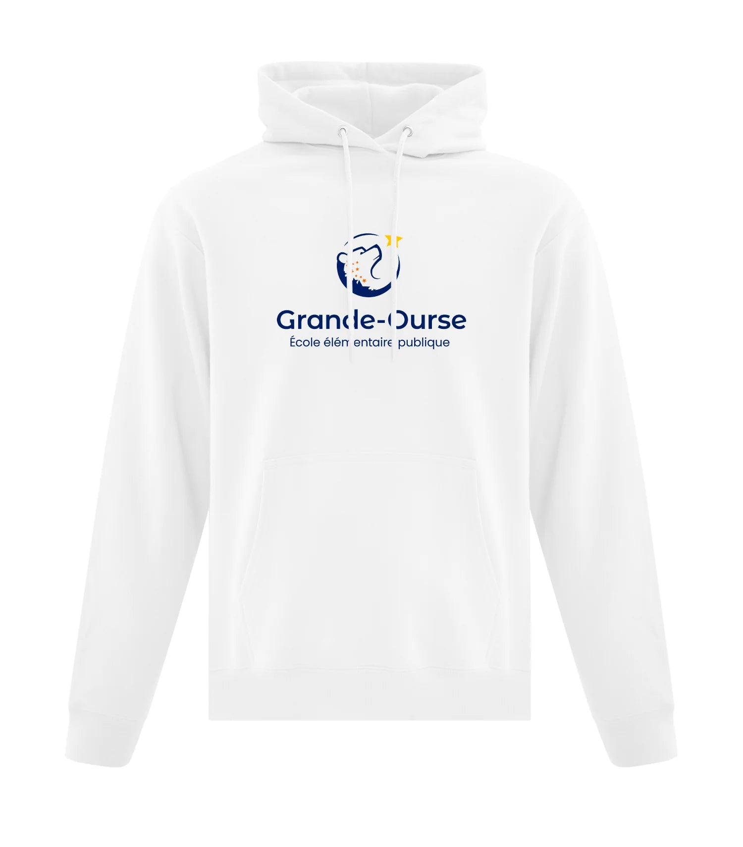 FLEECE HOODED YOUTH SWEATSHIRT