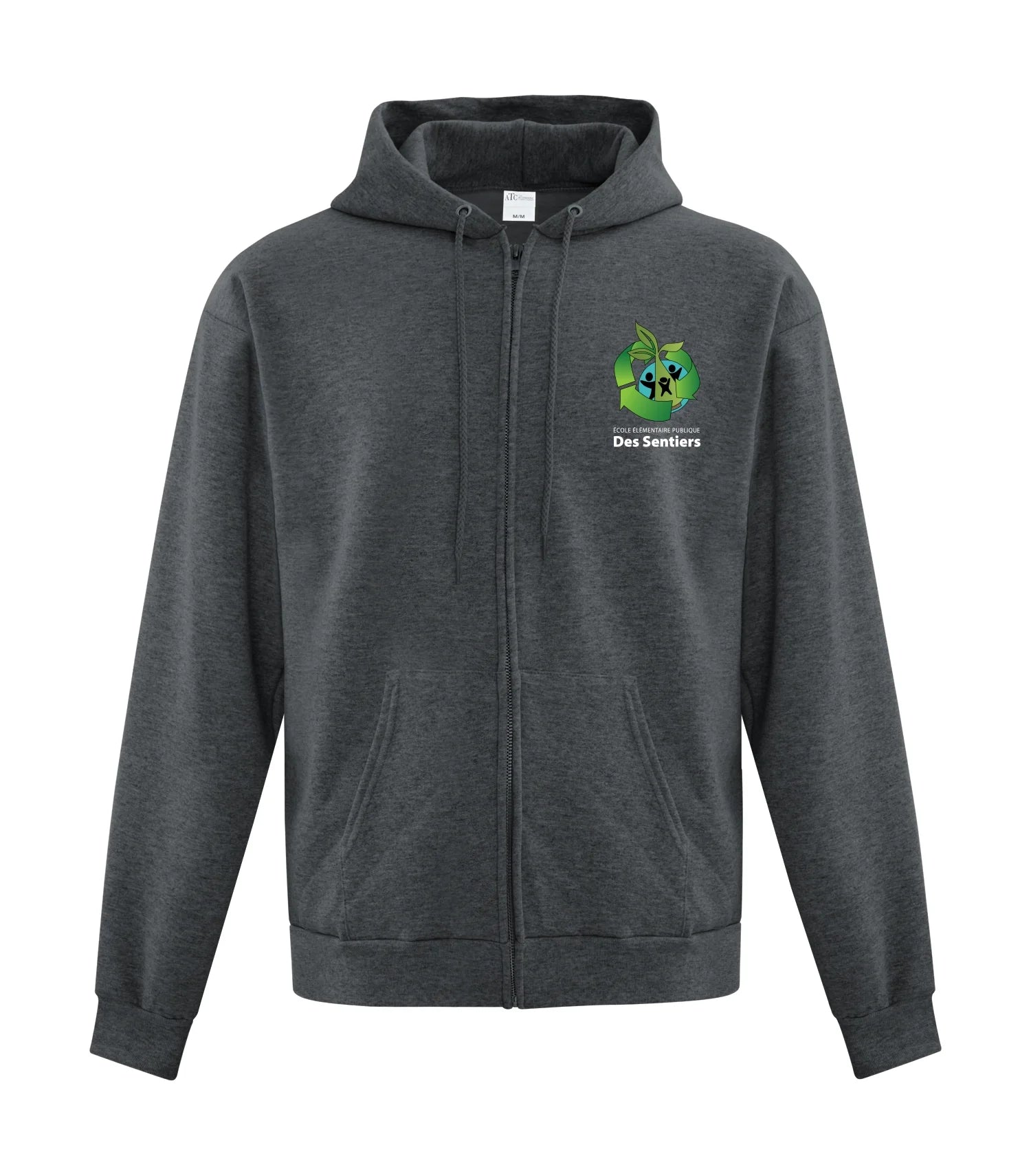 Fleece Full Zip Hooded Sweatshirt