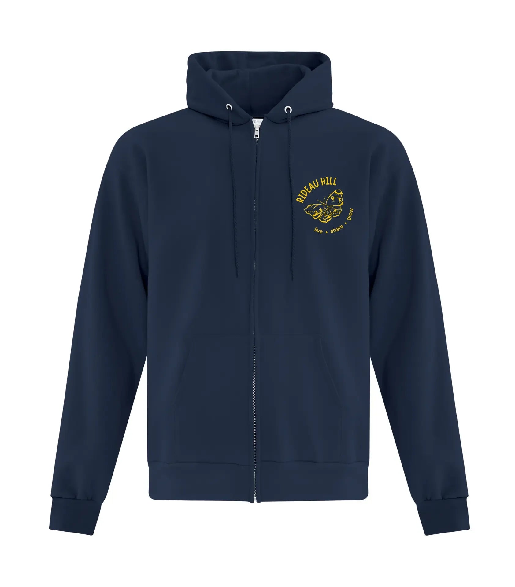 Adult Full Zip Hooded Sweatshirt
