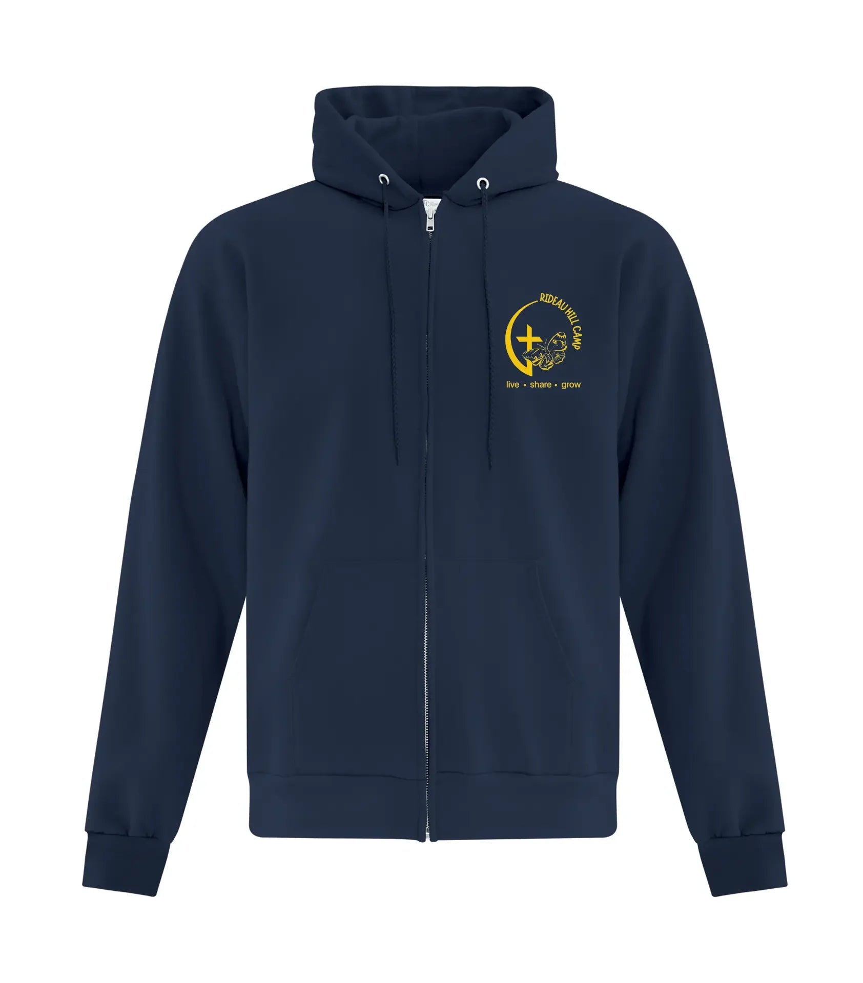Adult Full Zip Hooded Sweatshirt