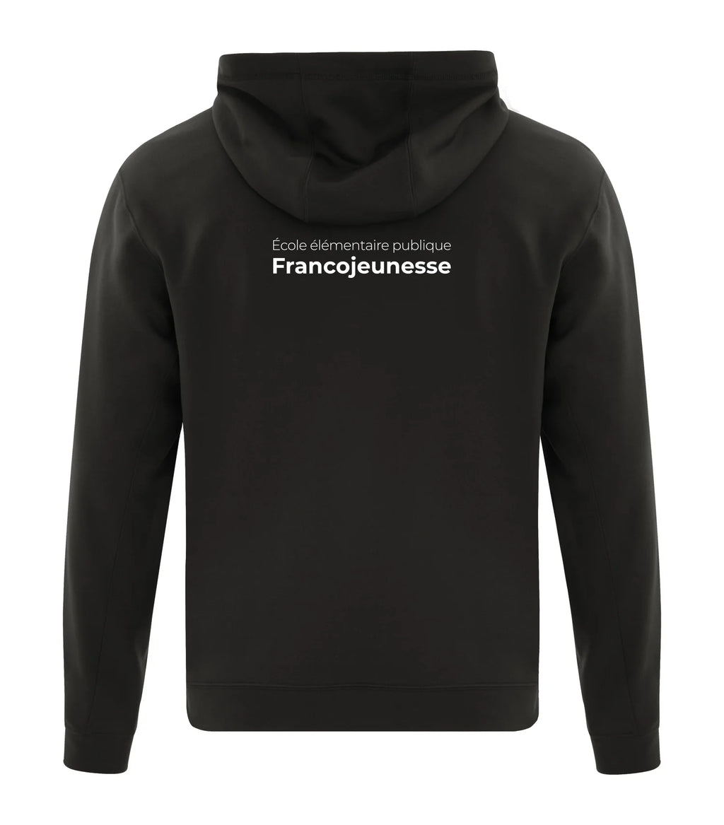 ADULT POLYFLEECE FULL ZIP HOODED SWEATSHIRT