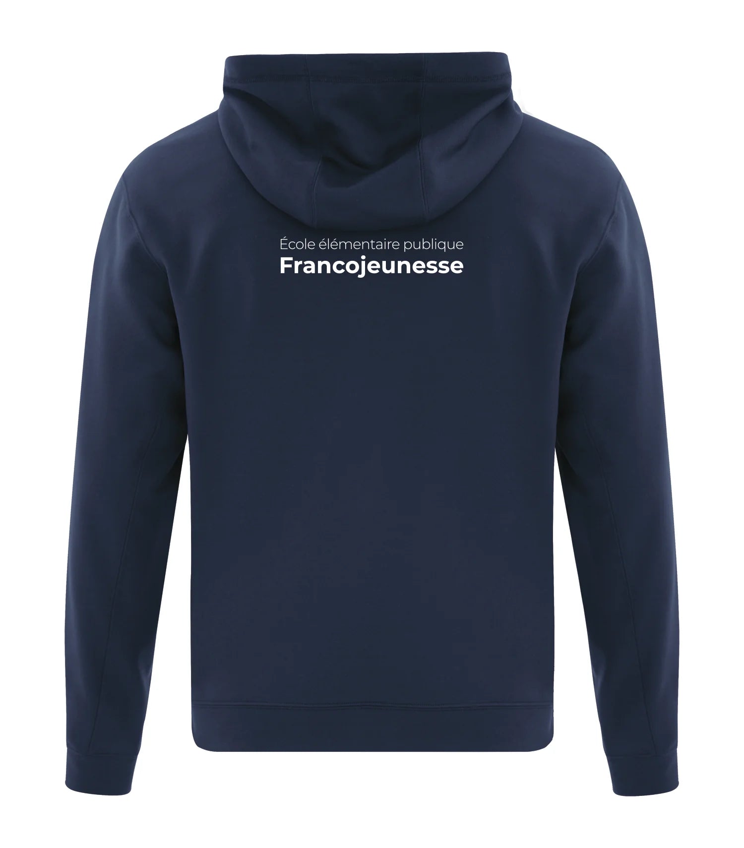 ADULT POLYFLEECE FULL ZIP HOODED SWEATSHIRT