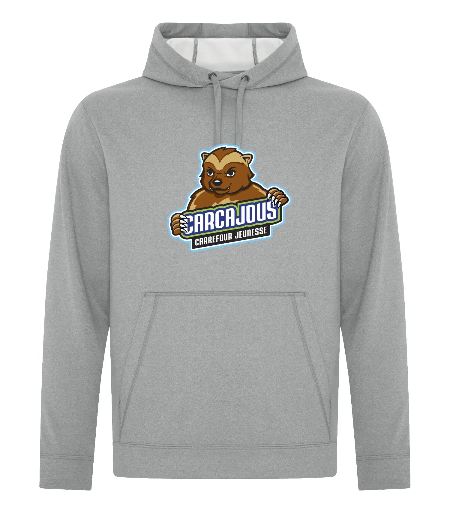 Youth Polyester Fleece Hooded Sweatshirt