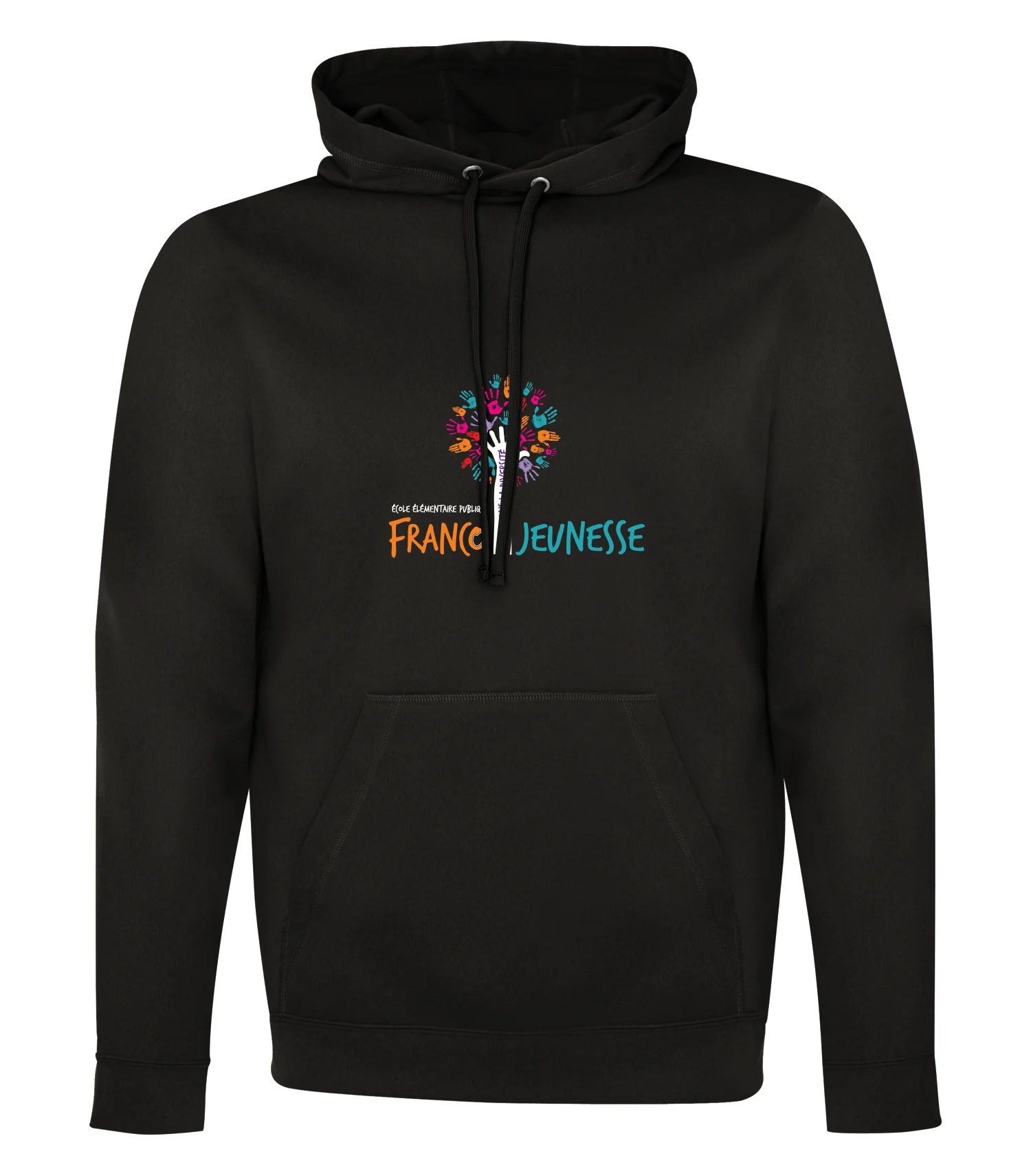 ADULT POLYFLEECE HOODED SWEATSHIRT