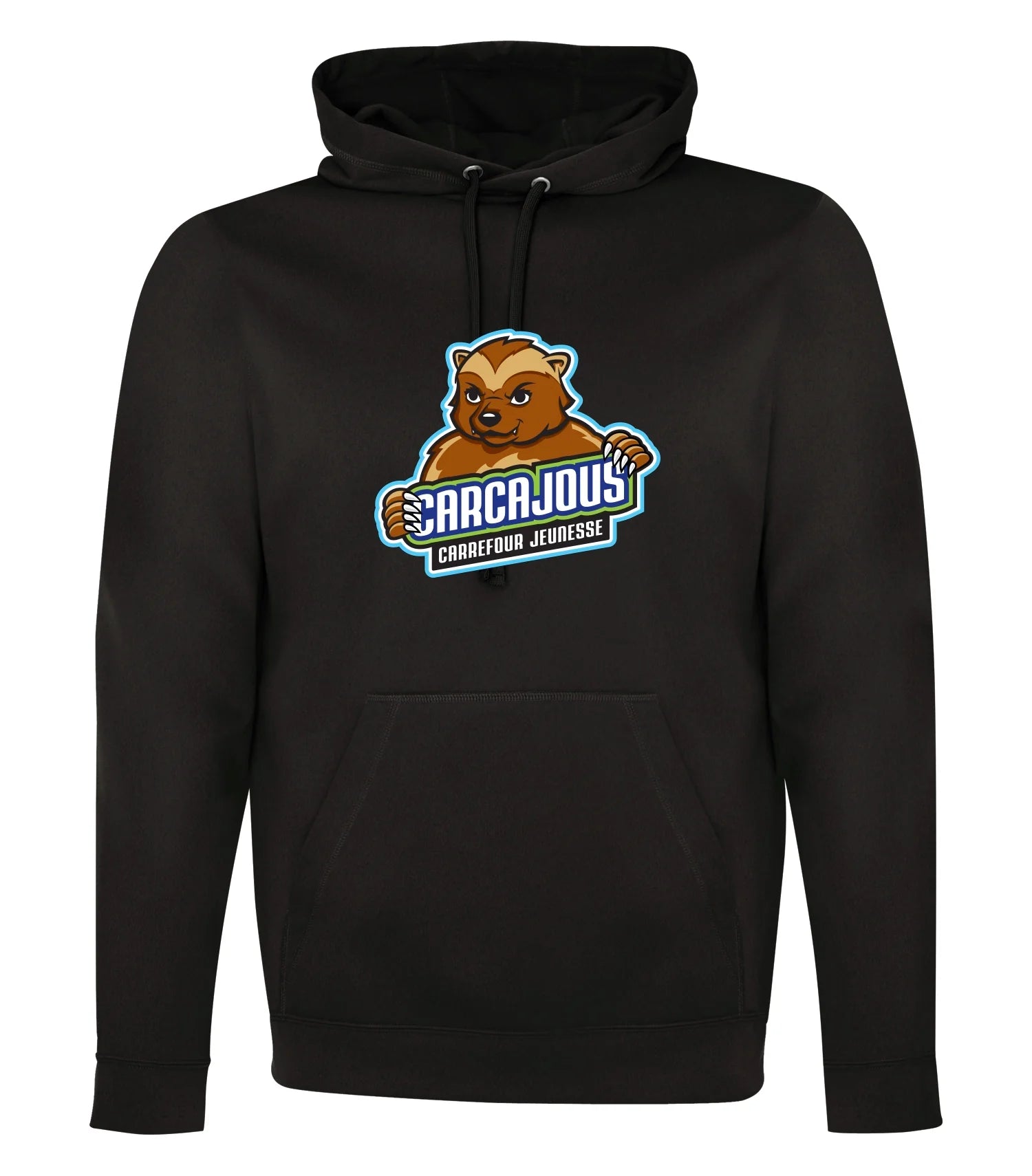 Youth Polyester Fleece Hooded Sweatshirt