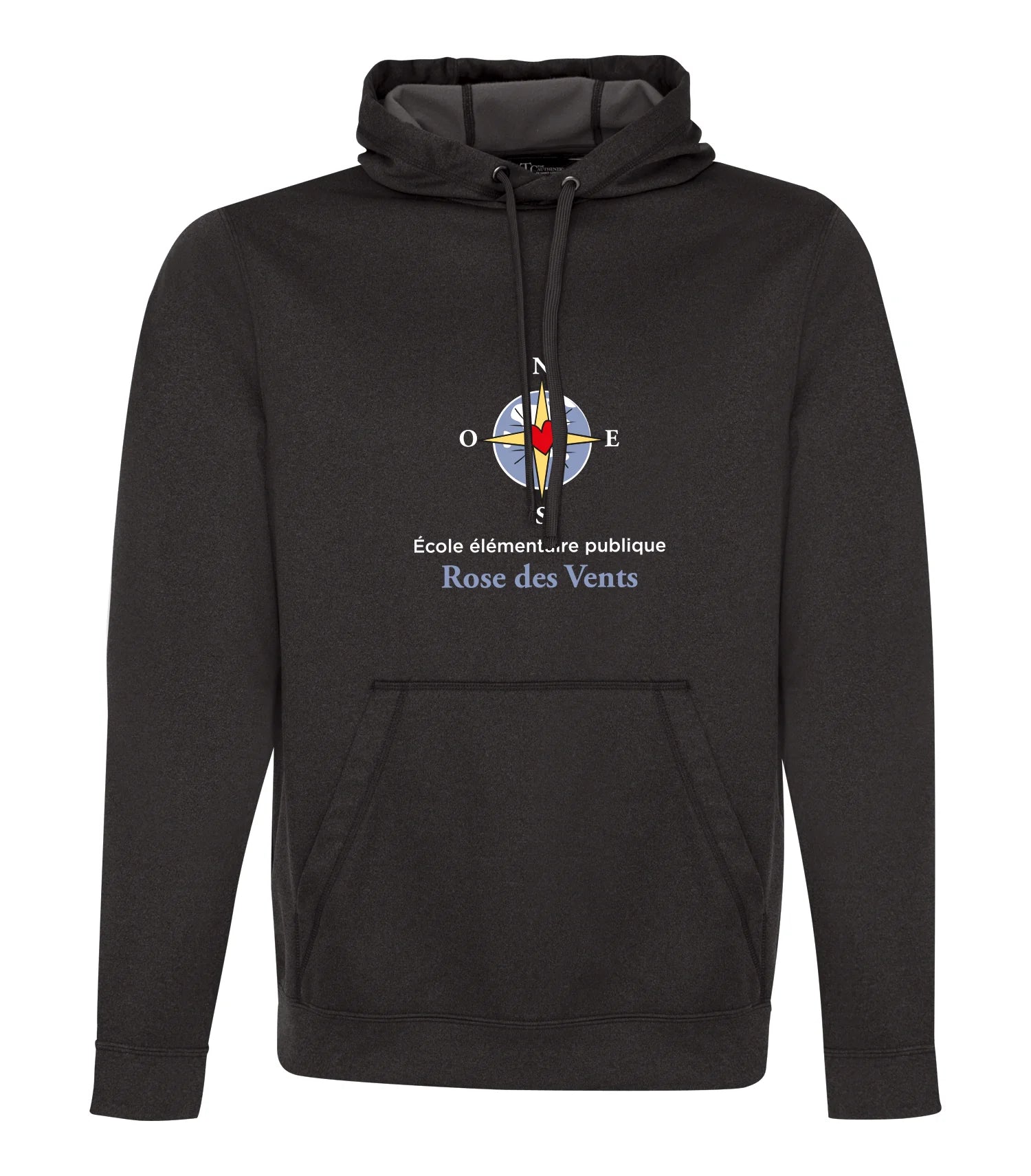 Adult Polyester Fleece Hooded Sweatshirt