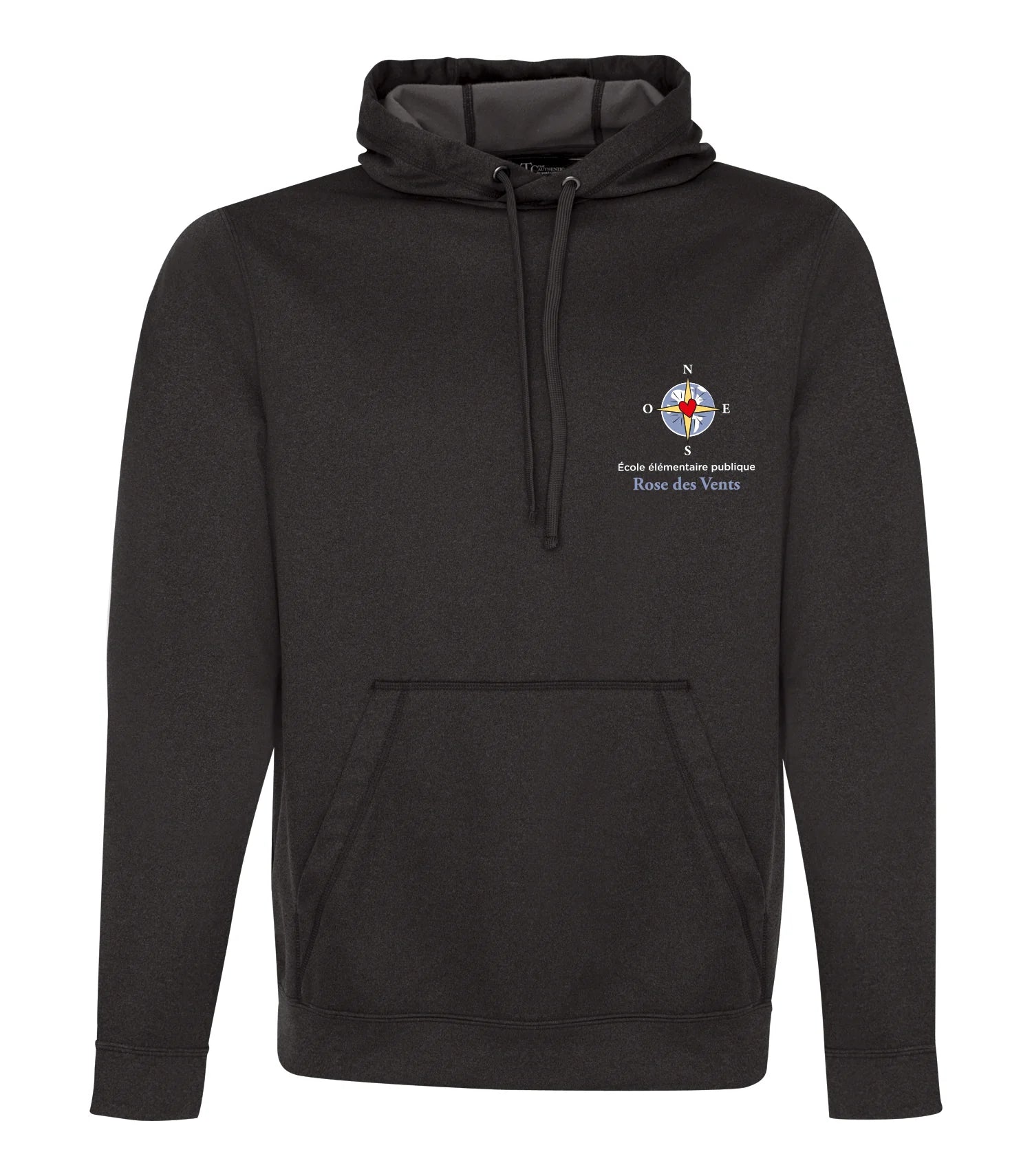 Adult Polyester Fleece Hooded Sweatshirt