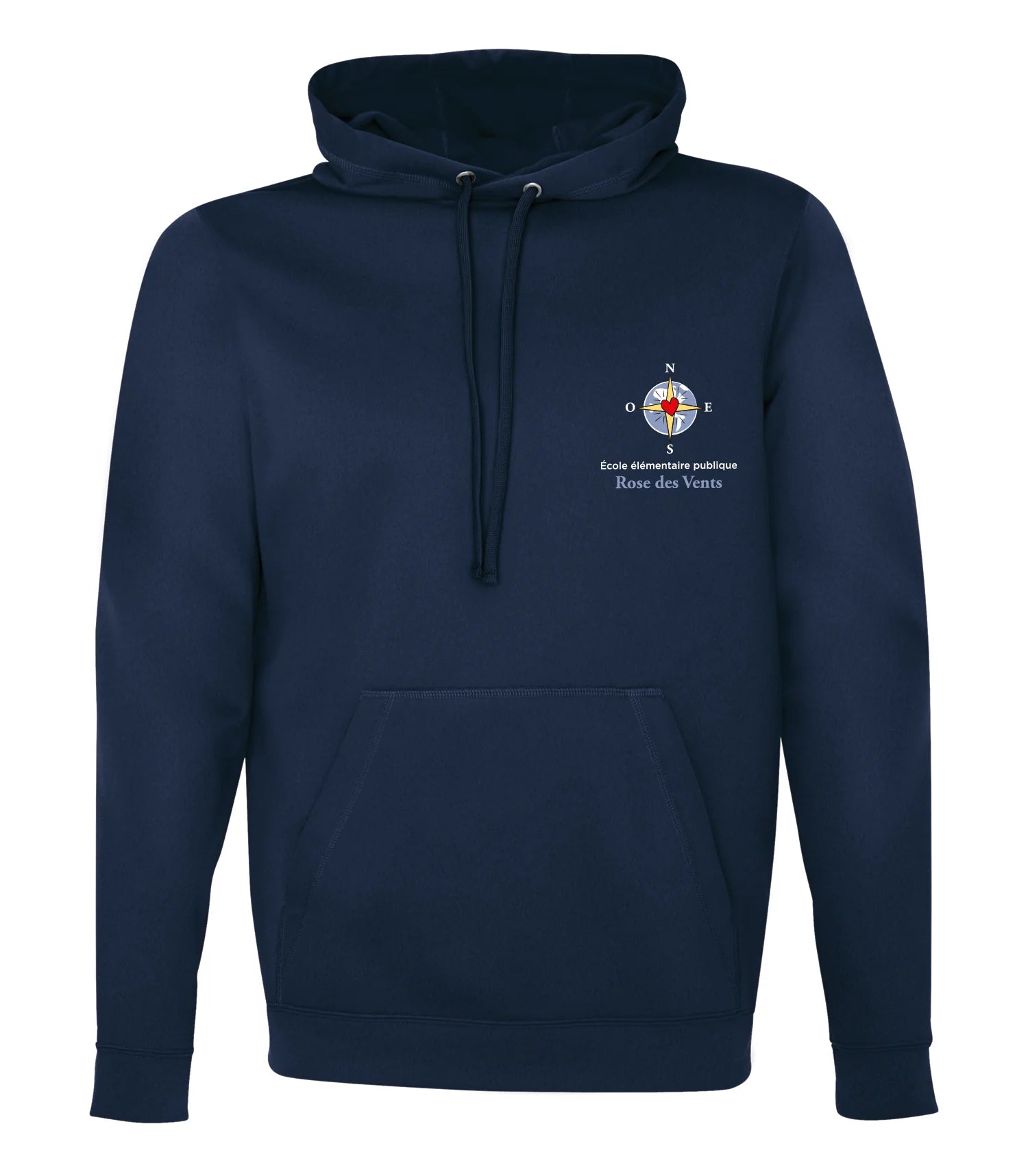 Youth Polyester Fleece Hooded Sweatshirt