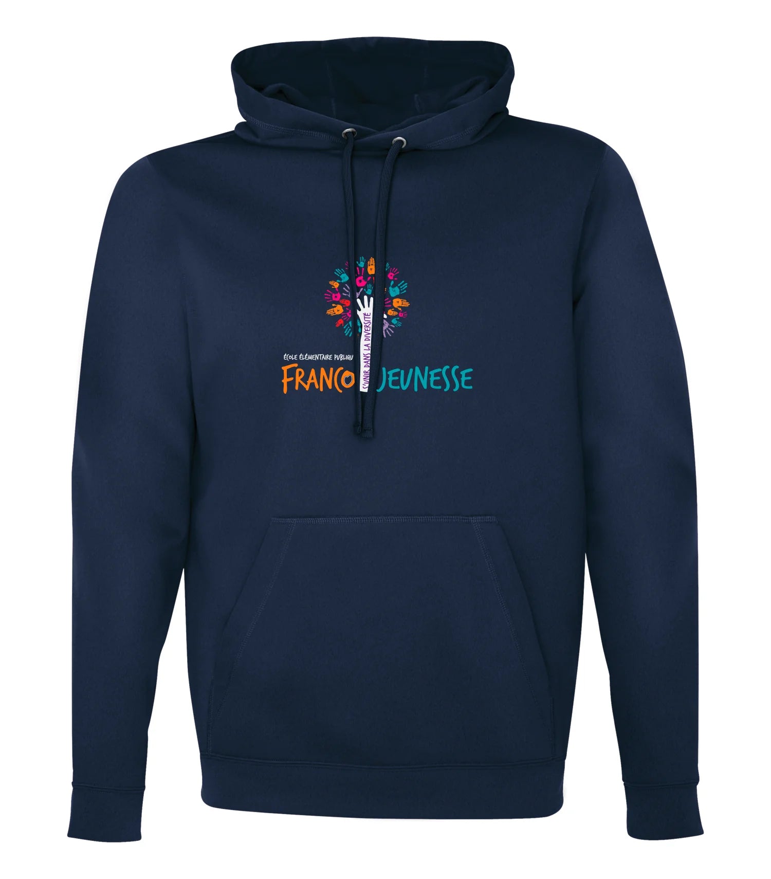 ADULT POLYFLEECE HOODED SWEATSHIRT
