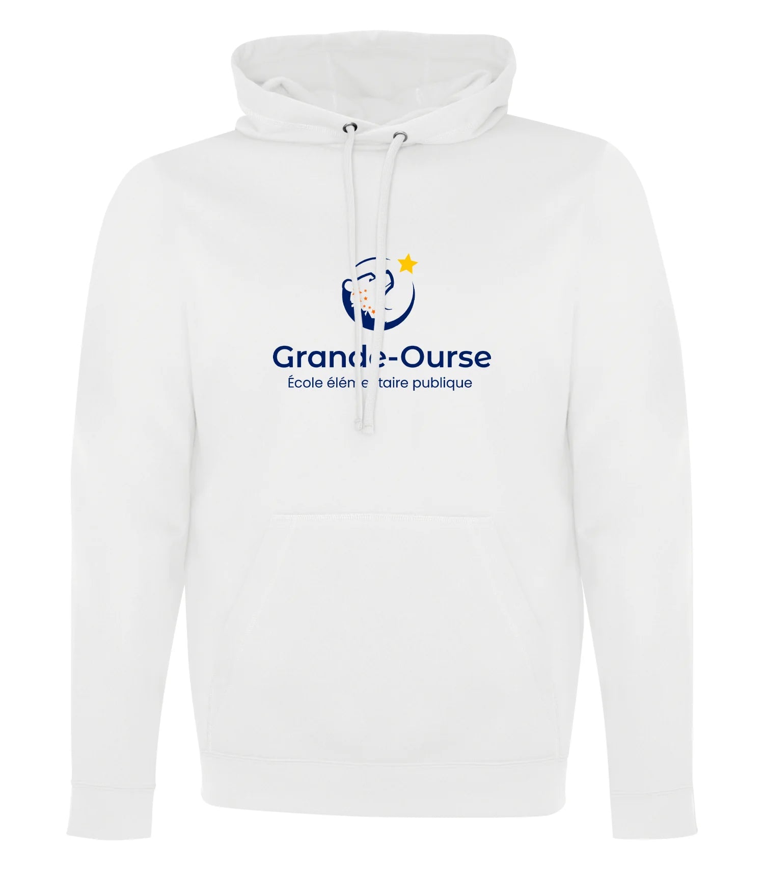 ADULT POLYFLEECE HOODED SWEATSHIRT