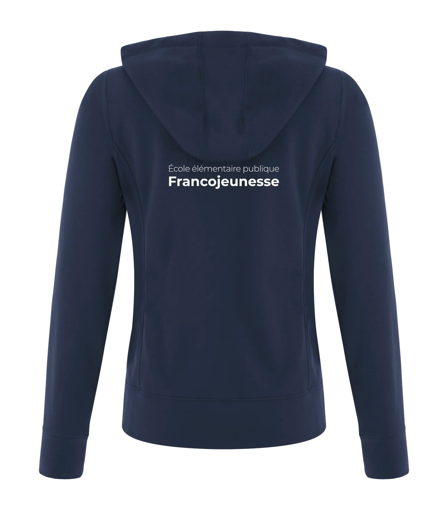 POLYFLEECE FULL ZIP HOODED LADIES' SWEATSHIRT