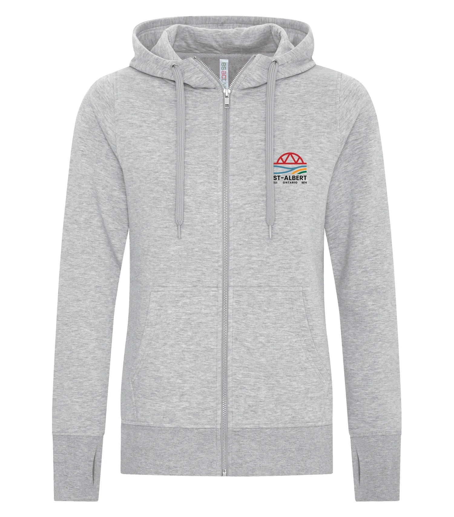 CORE FULL ZIP HOODED LADIES' SWEATSHIRT