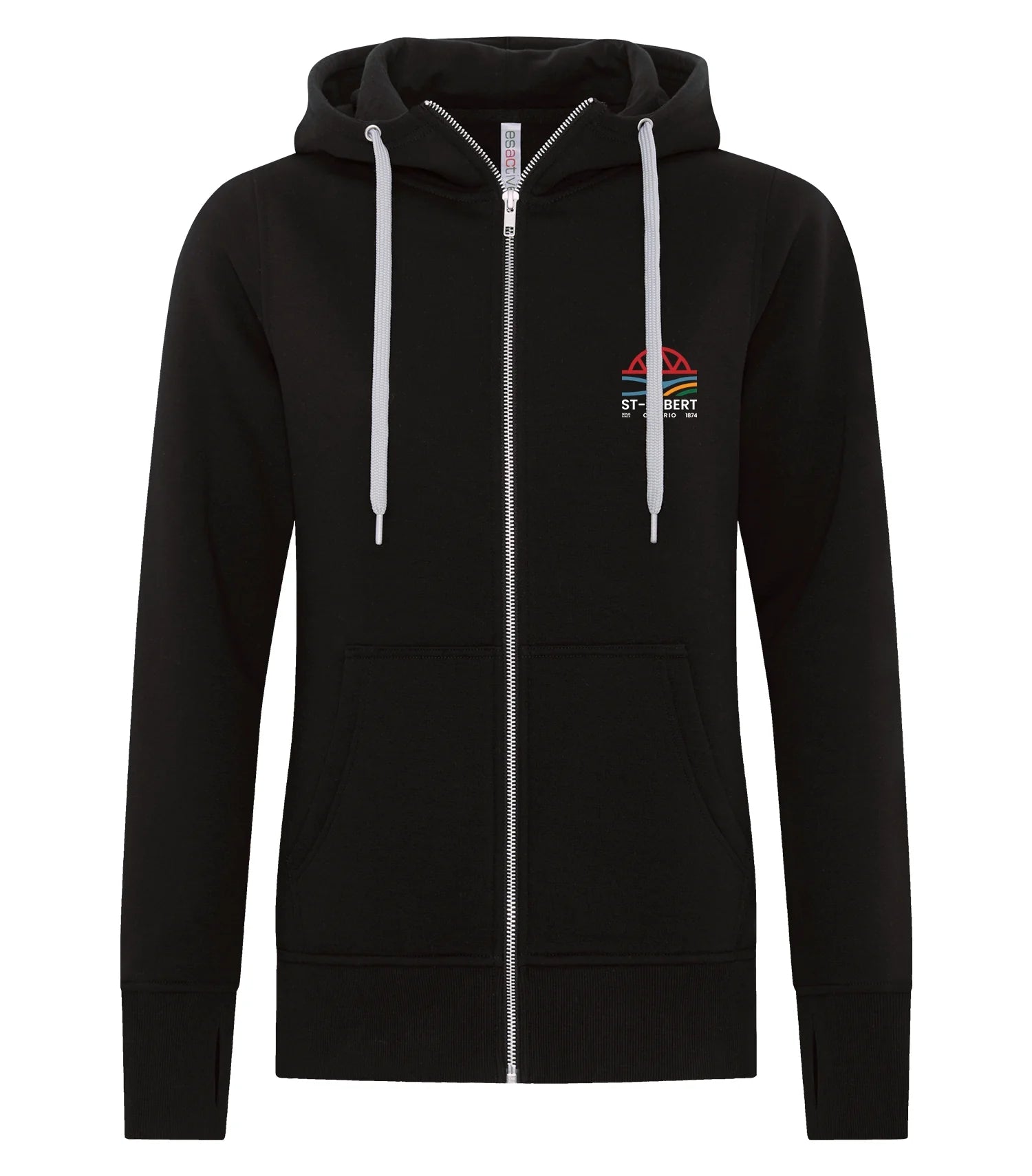 CORE FULL ZIP HOODED LADIES' SWEATSHIRT