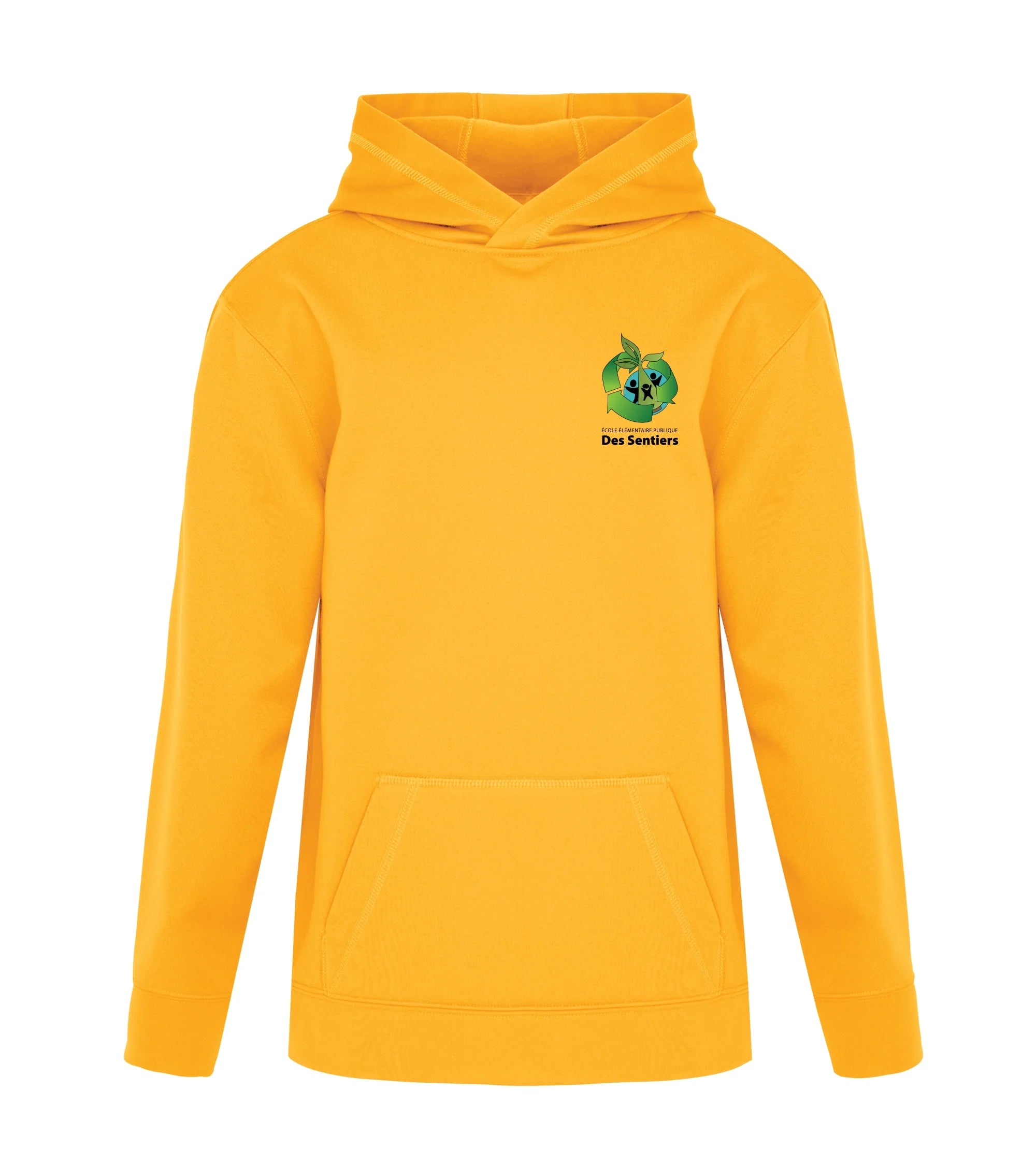 POLYFLEECE HOODED YOUTH SWEATSHIRT